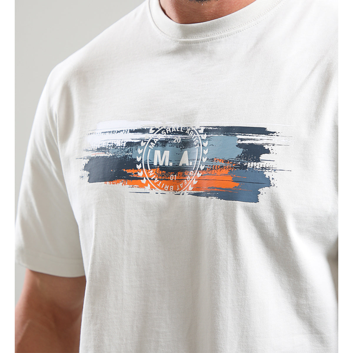 MARSHALL ARTIST EQUINOX ECRU T-SHIRT