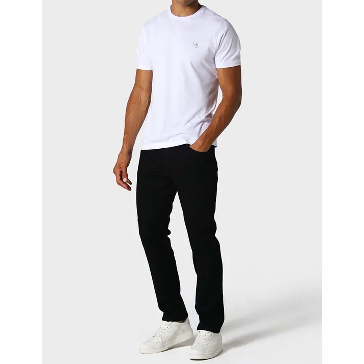 883 POLICE MATTIA 960 BLACK REGULAR FIT JEANS