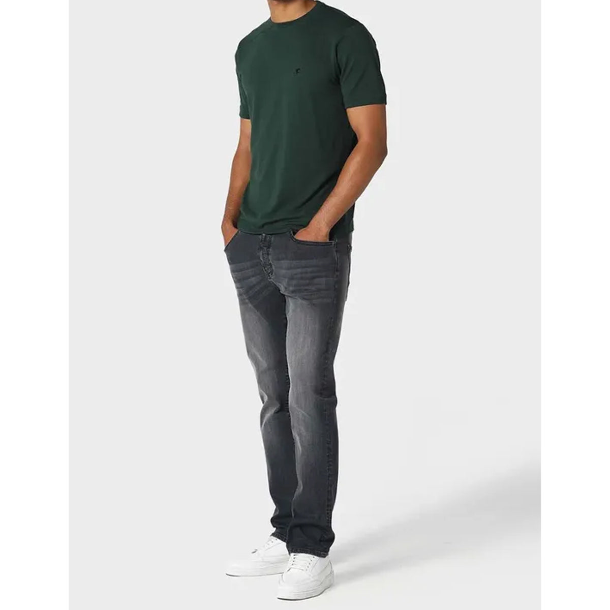 883 POLICE MATTIA 993 GREY REGULAR FIT JEANS