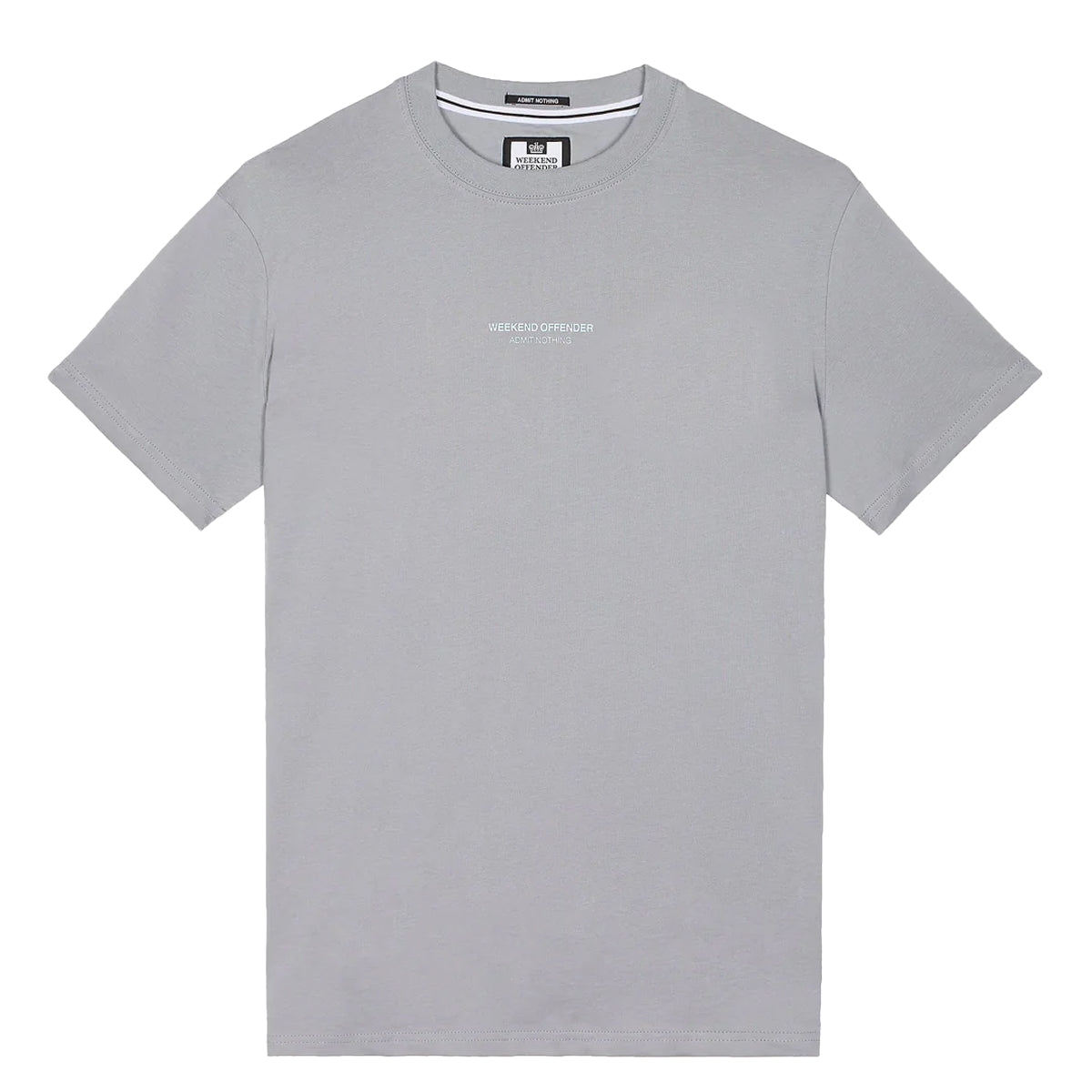WEEKEND OFFENDER MILLERGROVE SMOKEY GREY T-SHIRT