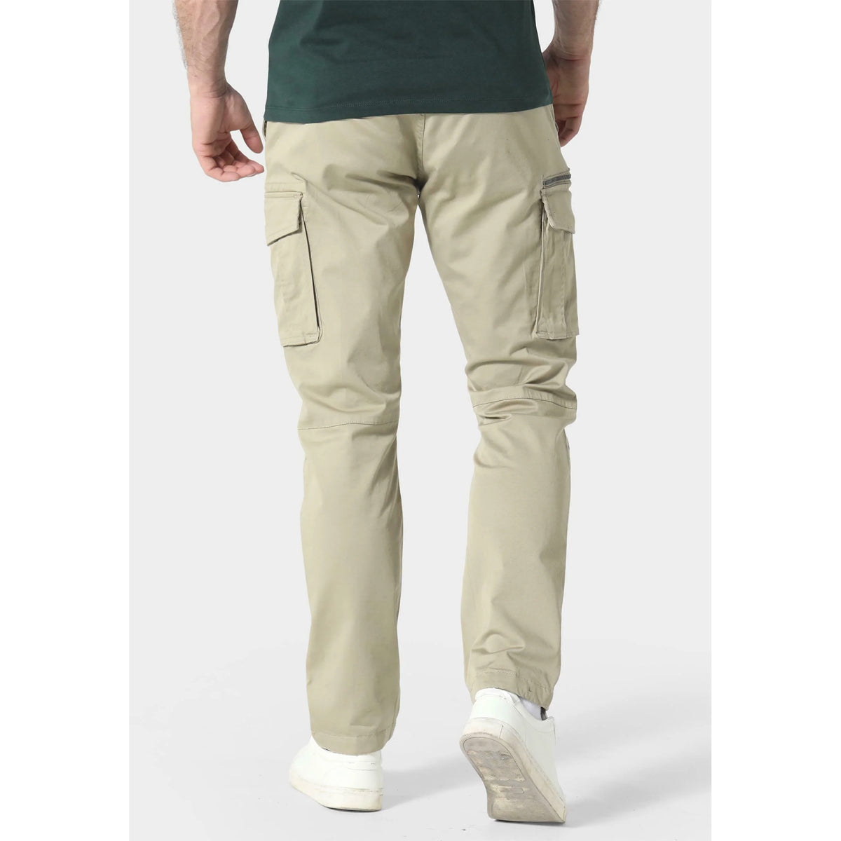 883 POLICE NEWTON BEIGE CARGO PANTS