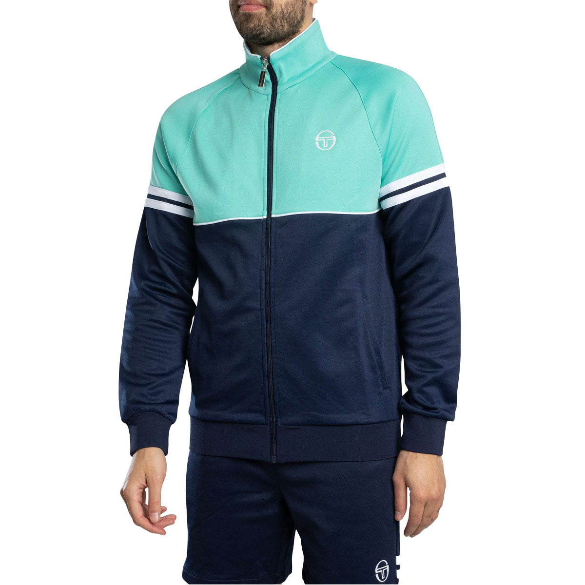 SERGIO TACCHINI ORION POOL/MARITIME BLUE TRACK JACKET