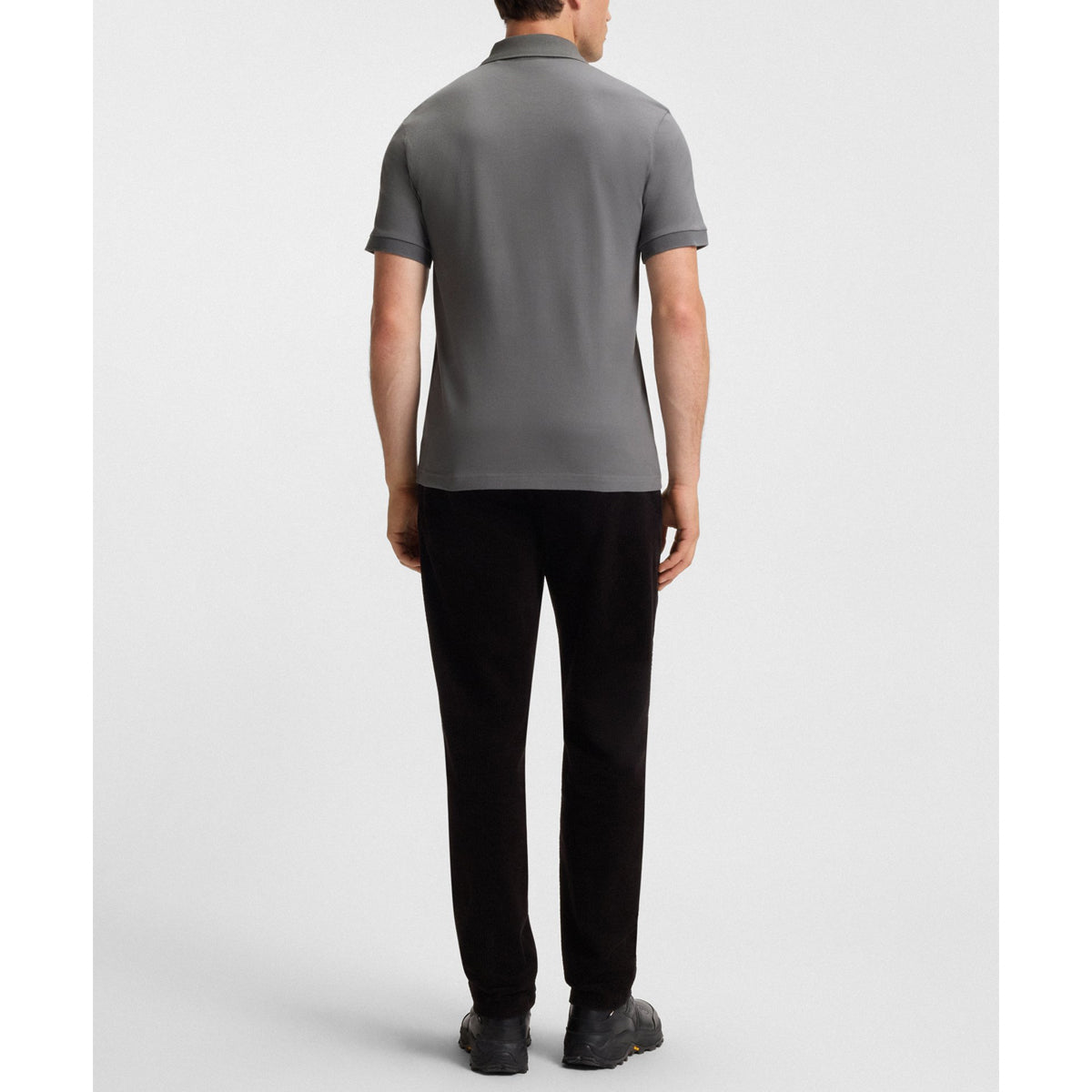 HUGO BOSS PASSENGER PIQUE POLO DARK GREY 062 50507803