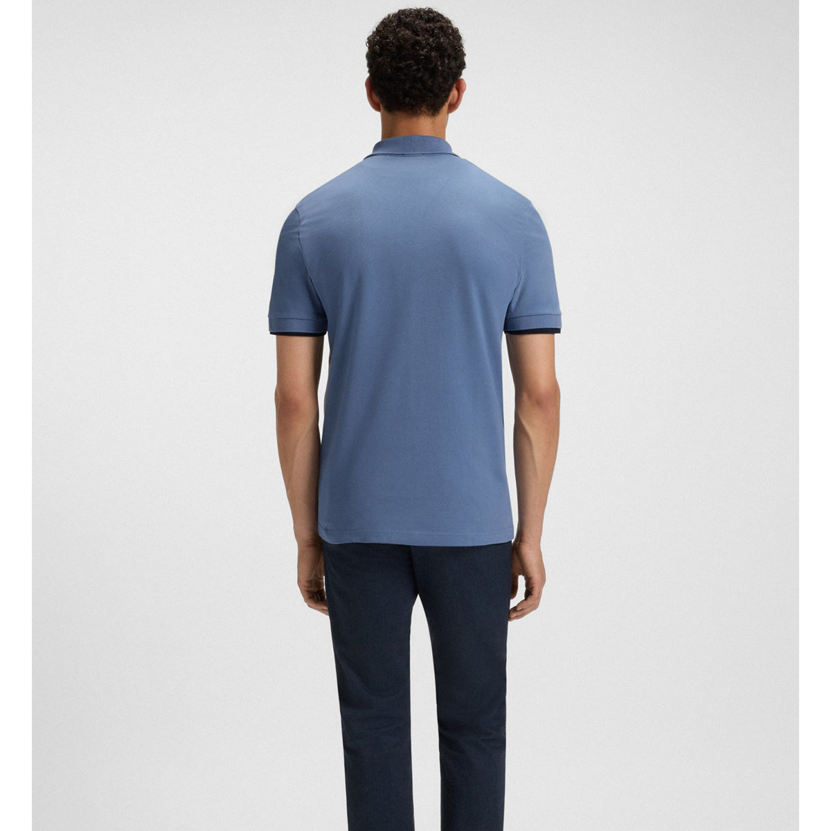 HUGO BOSS PASSENGER PIQUE POLO LIGHT BLUE 495 50507803