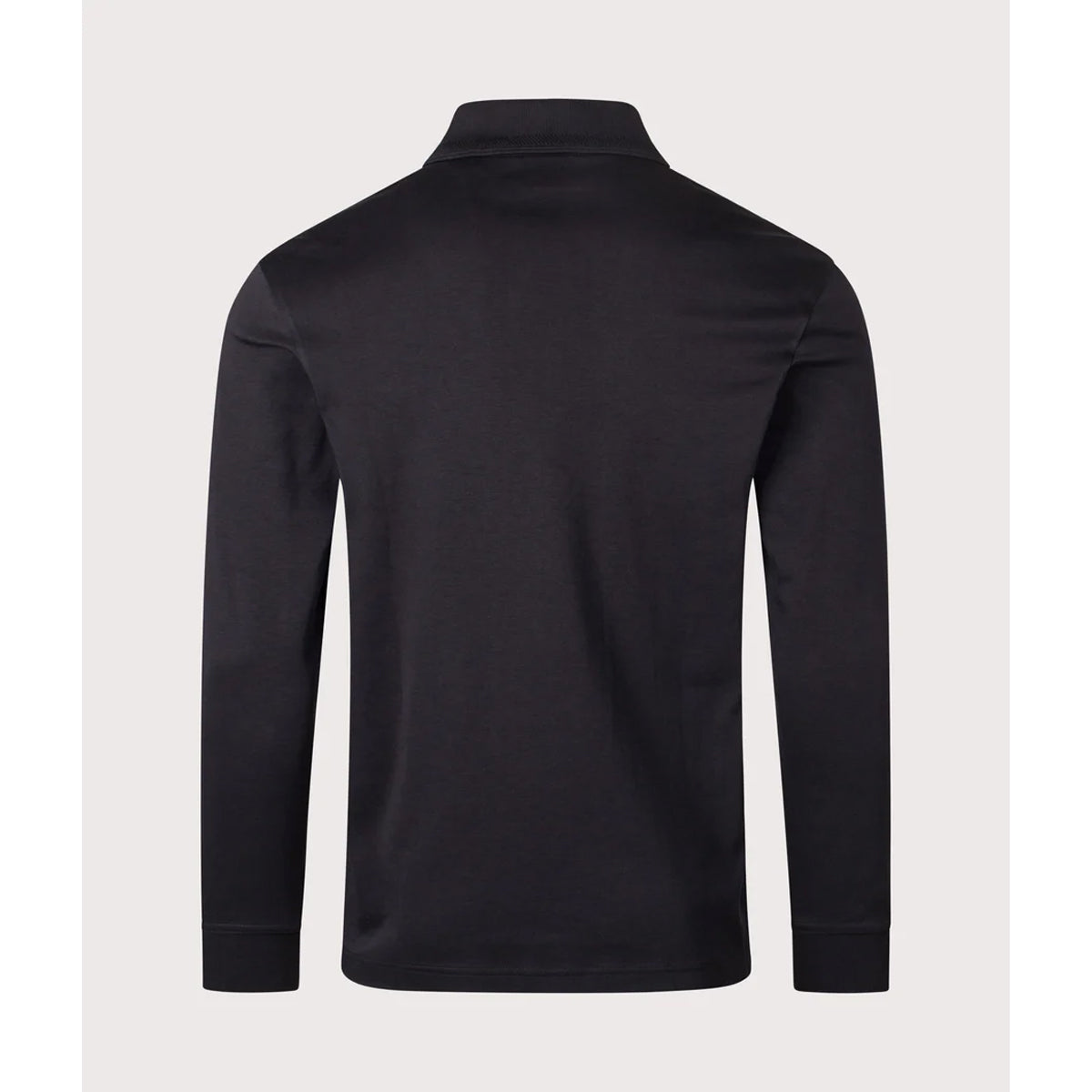 HUGO BOSS PE_INTERLOCK LONG SLEEVE JERSEY POLO BLACK 001 50527525