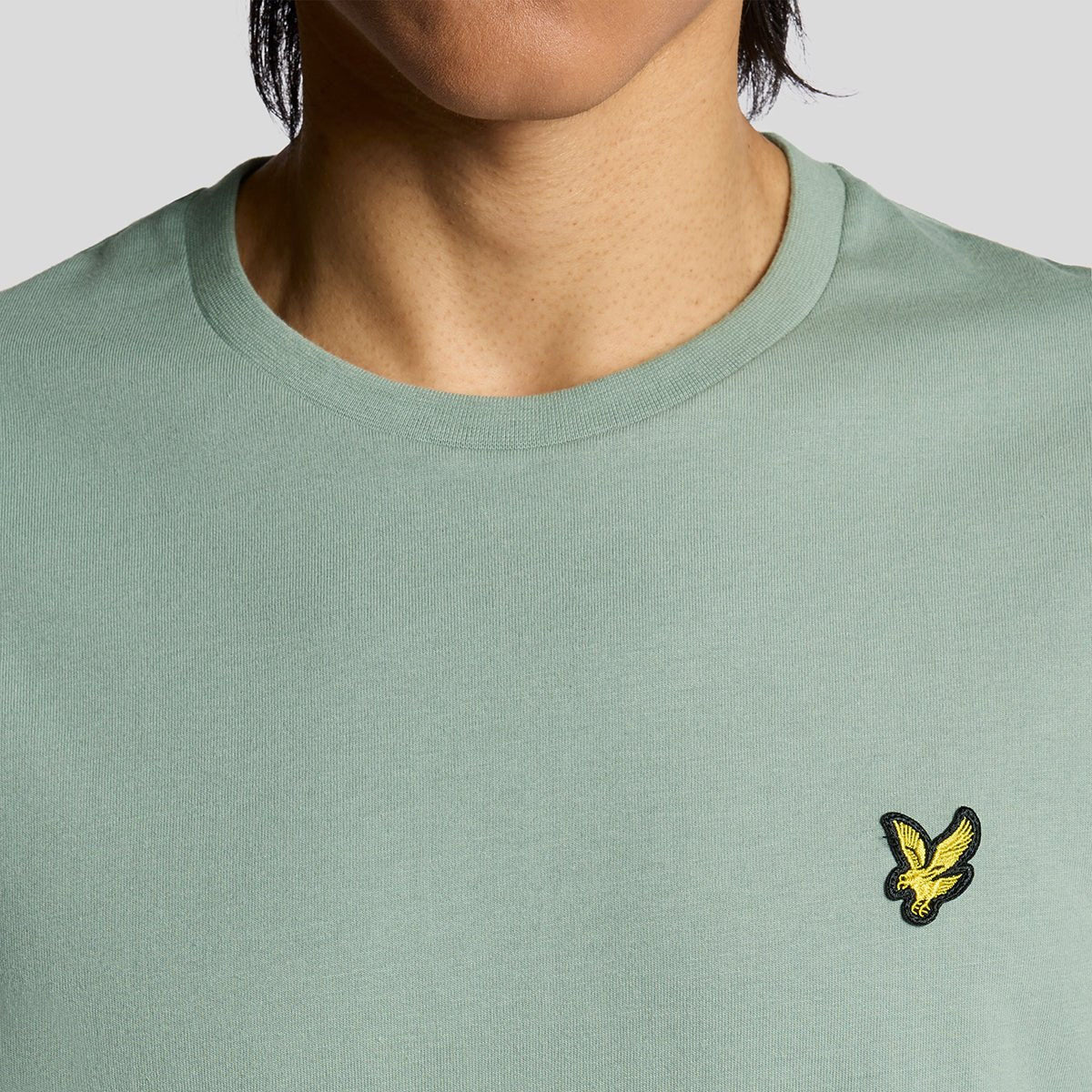 LYLE & SCOTT PLAIN MINT GREEN T-SHIRT TS400VOG