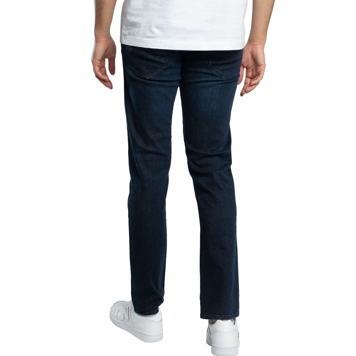 REPLAY POWERSTRETCH GROVER STRAIGHT FIT BLUE JEANS MA972Z