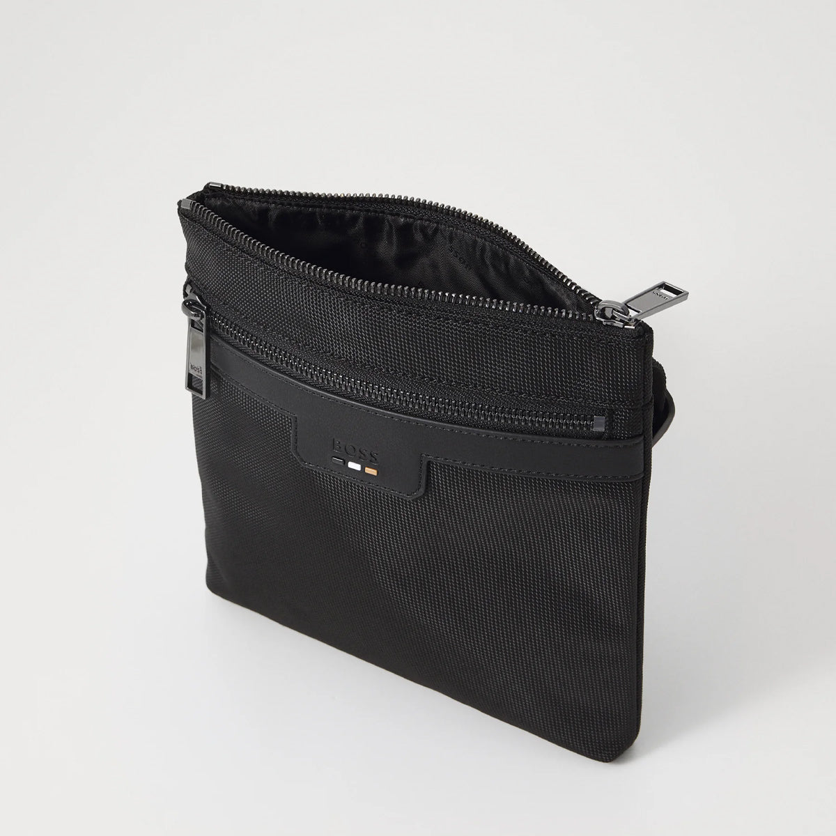 HUGO BOSS RAY_N_ENVELOPE BLACK NYLON SIDE BAG 50536191