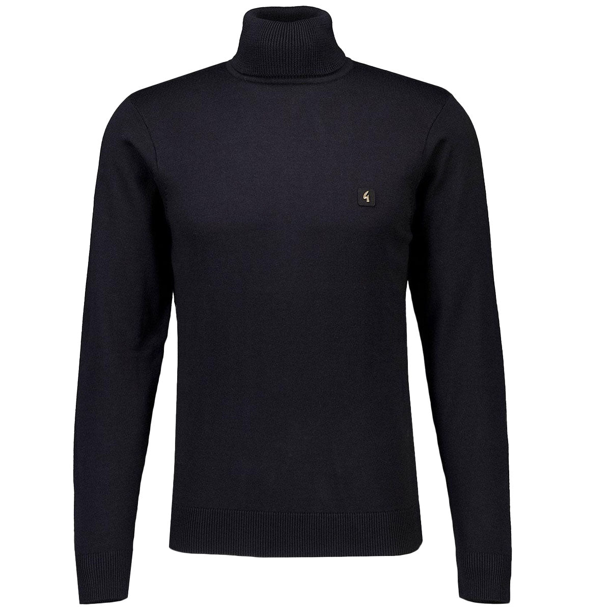 GABICCI RICARDO BLACK ROLL NECK JUMPER