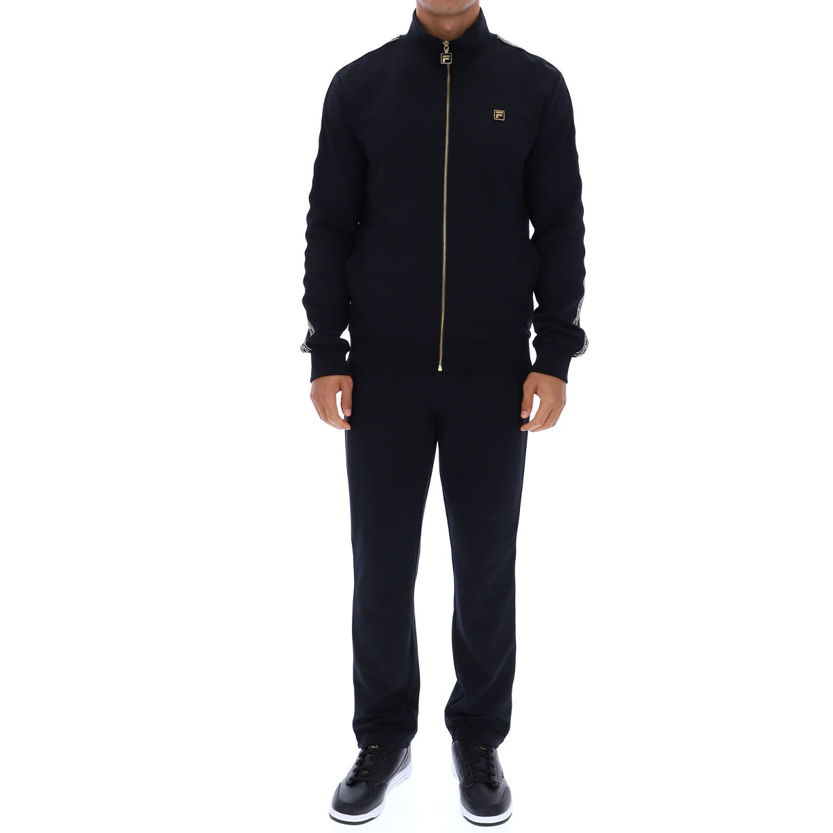 FILA ROMAN FULL ZIP JACKET BLACK