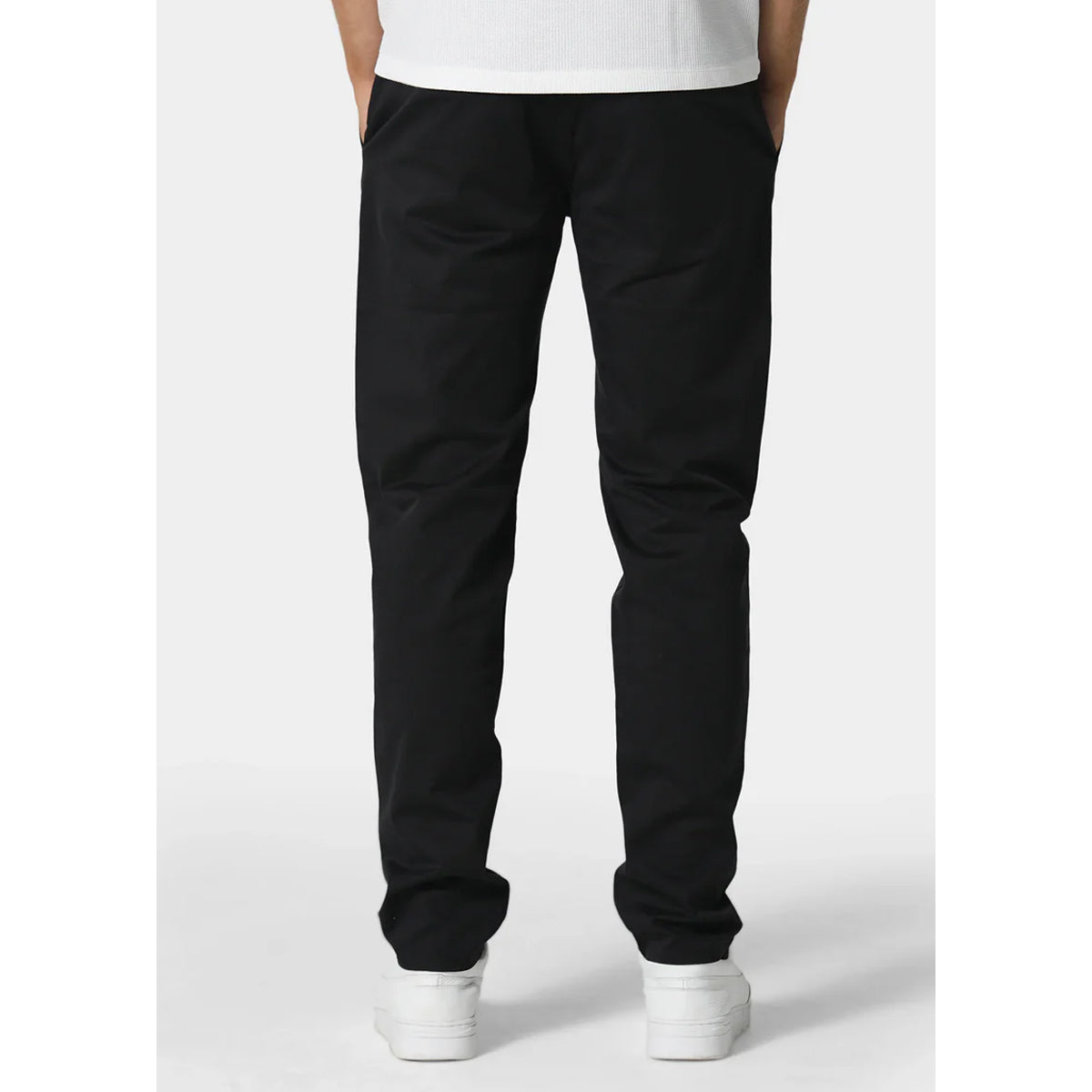 883 POLICE SARABIA BLACK CHINO PANTS
