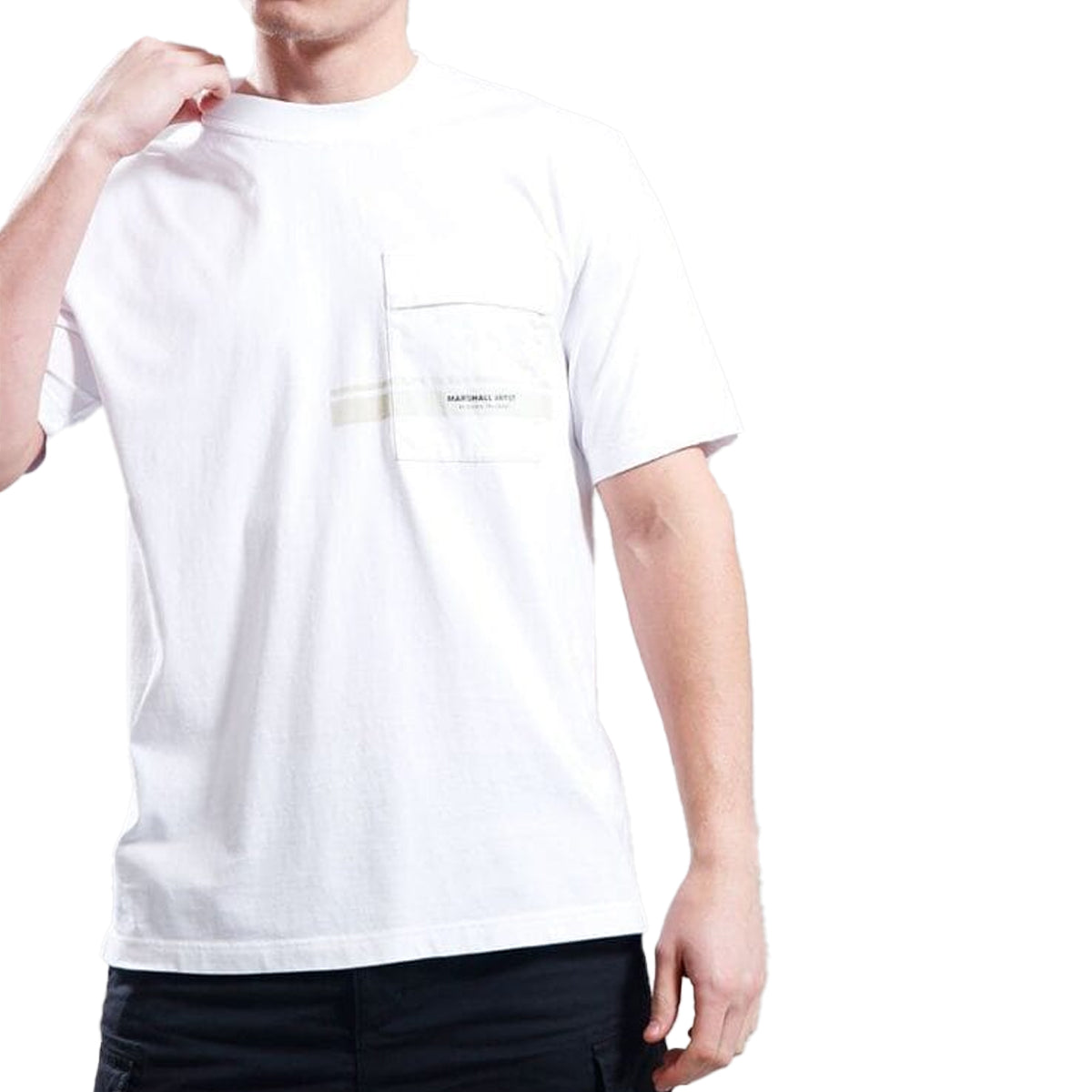 MARSHALL ARTIST SEAFIELD WHITE T-SHIRT