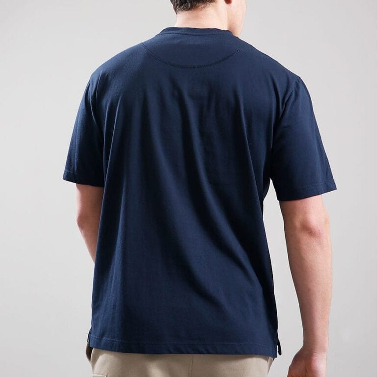 MARSHALL ARTIST SEAFIELD NAVY T-SHIRT