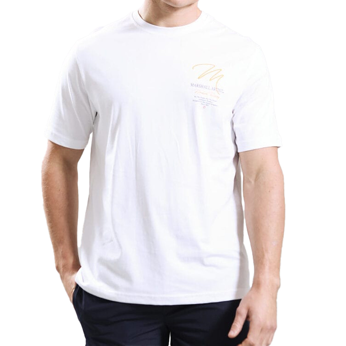 MARSHALL ARTIST SEATTLE WHITE T-SHIRT