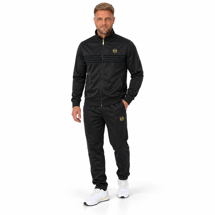 SERGIO TACCHINI NEW VARENA TRACK PANT BLACK/GOLD