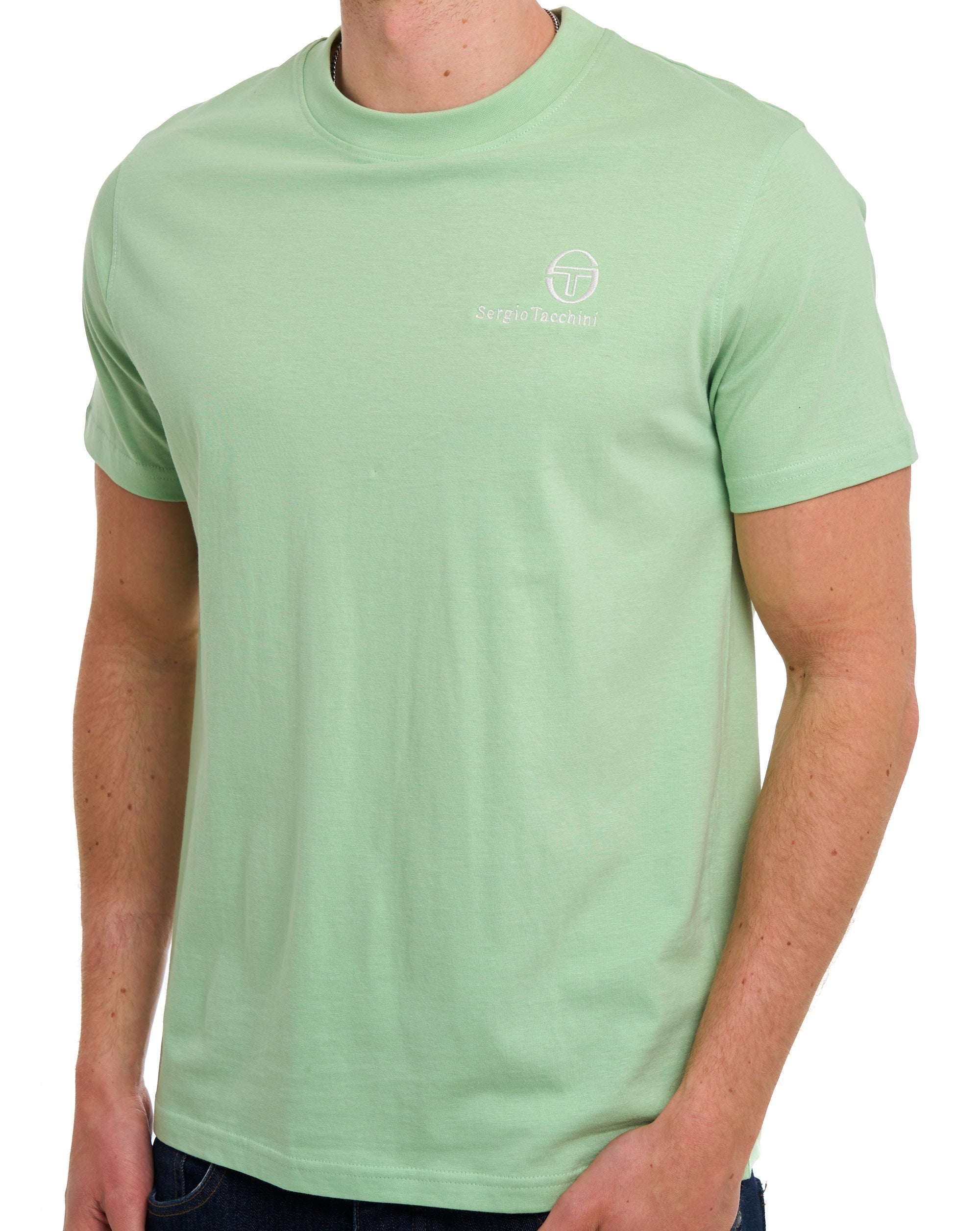 SERGIO TACCHINI FELTON T-SHIRT QUIET GREEN