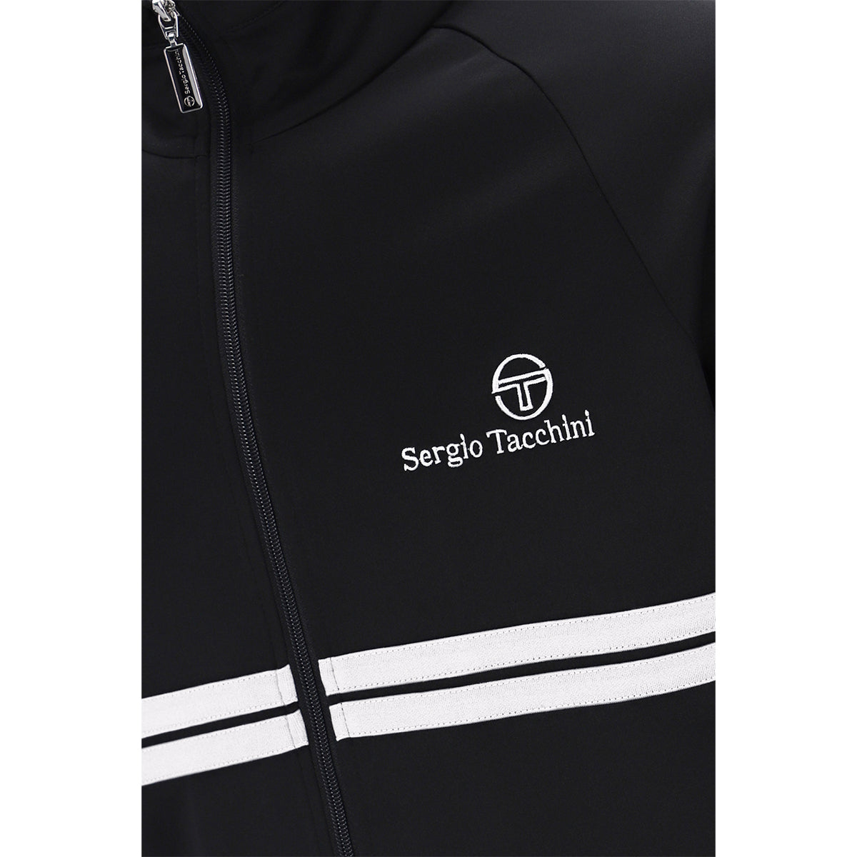 SERGIO TACCHINI NEW DALLAS TRACK TOP BLACK/WHITE