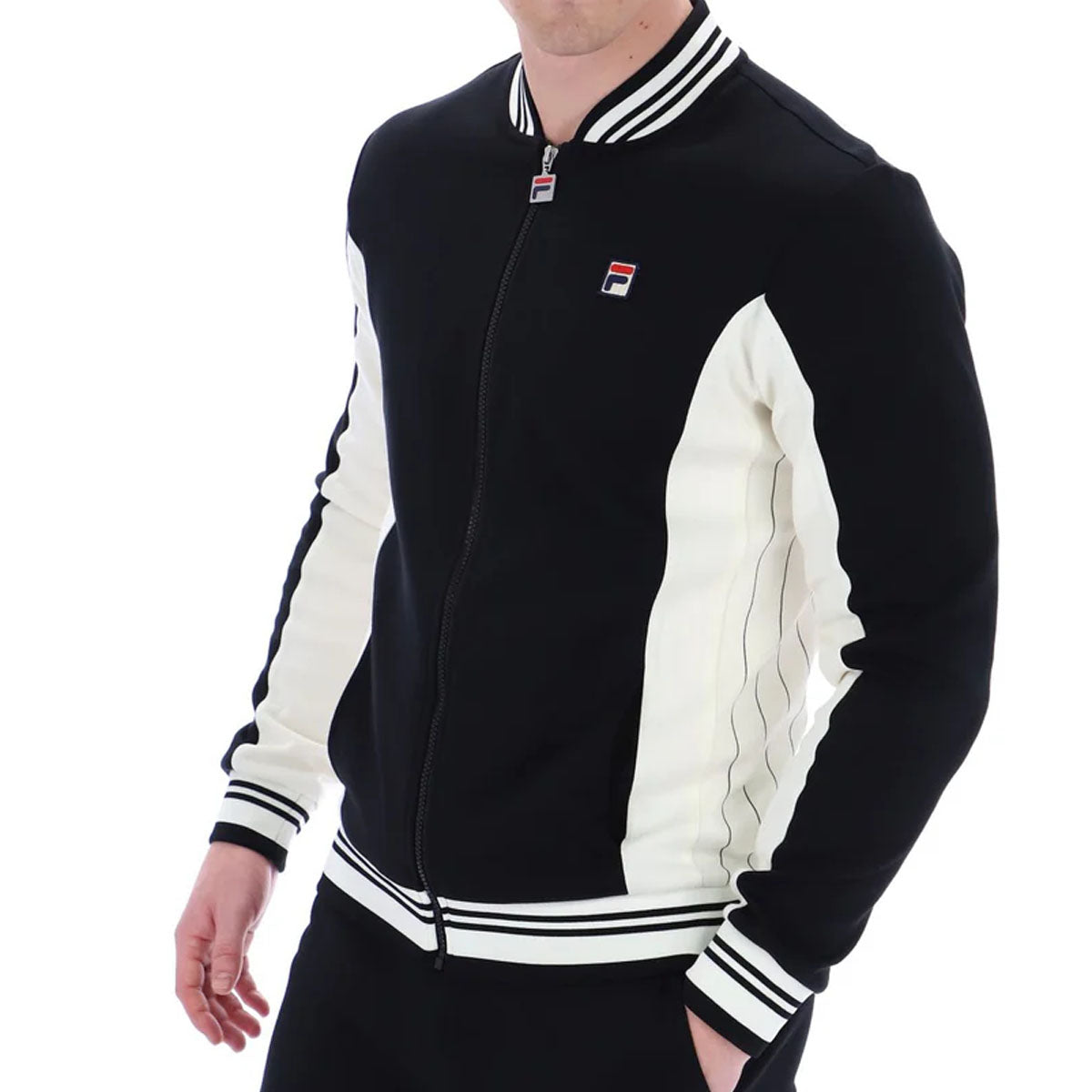 FILA SETTANTA BASEBALL BLACK TRACK JACKET