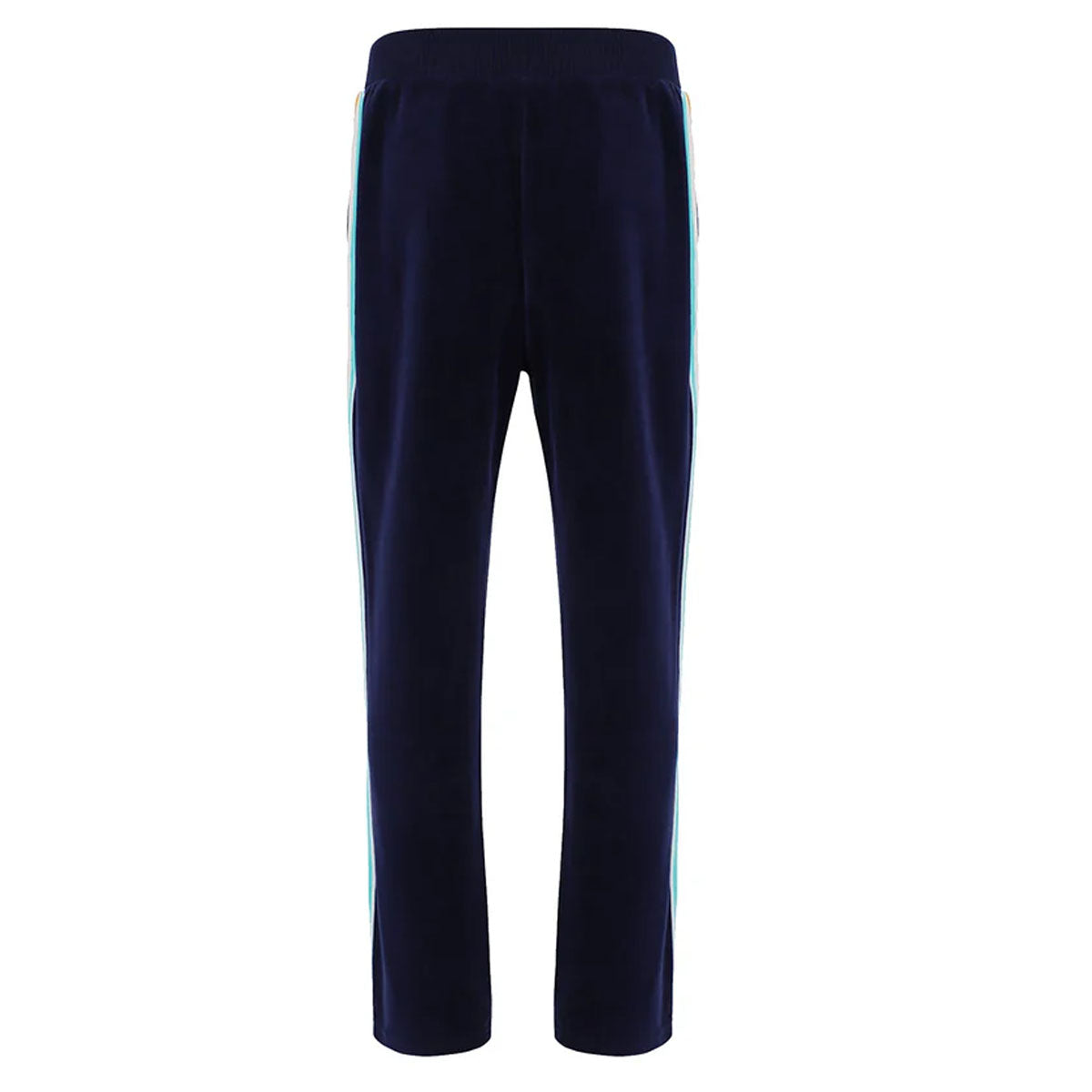 Sergio Tacchini Slice Velour Track Pant Bottoms Maritime Blue/Gold