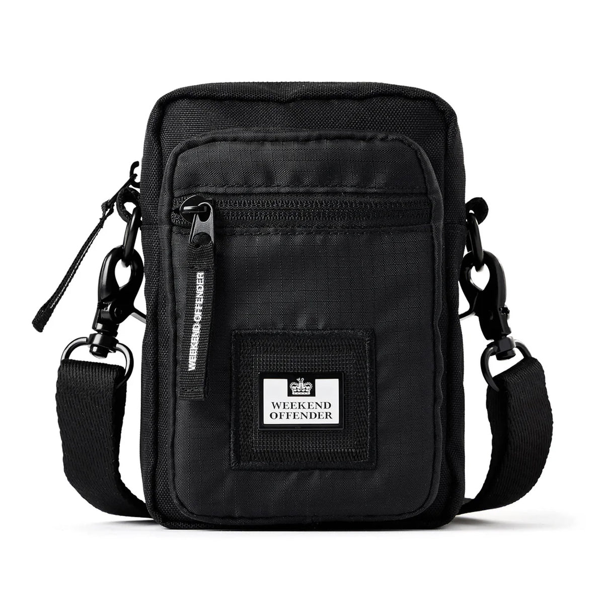 WEEKEND OFFENDER SMALL BLACK CROSS BODY BAG