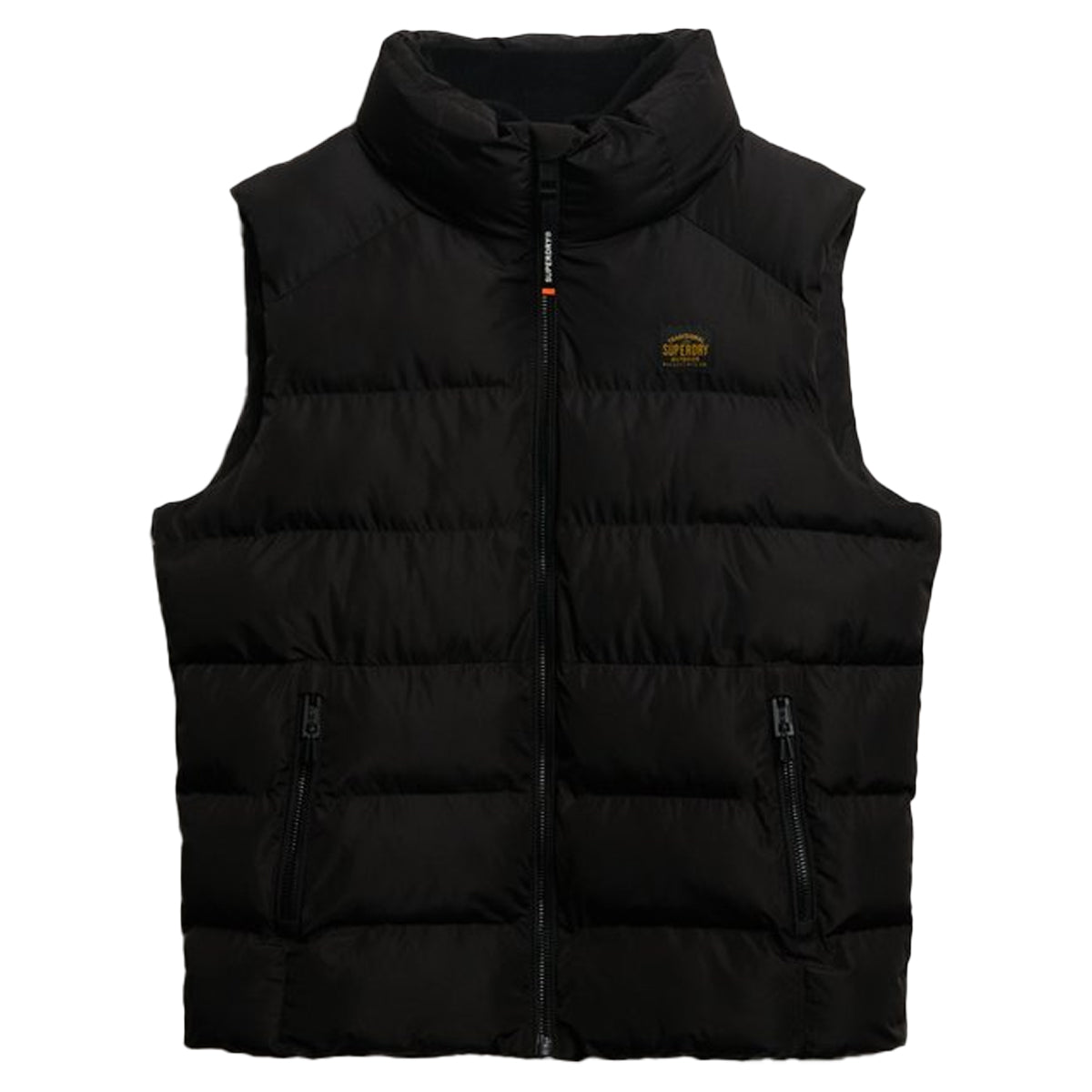 SUPERDRY SPORTS PUFFER BLACK GILET