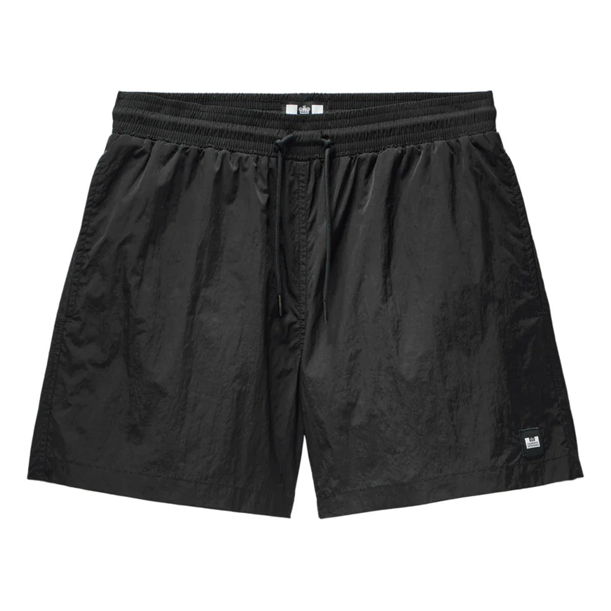 WEEKEND OFFENDER STACKS BLACK SWIM SHORTS