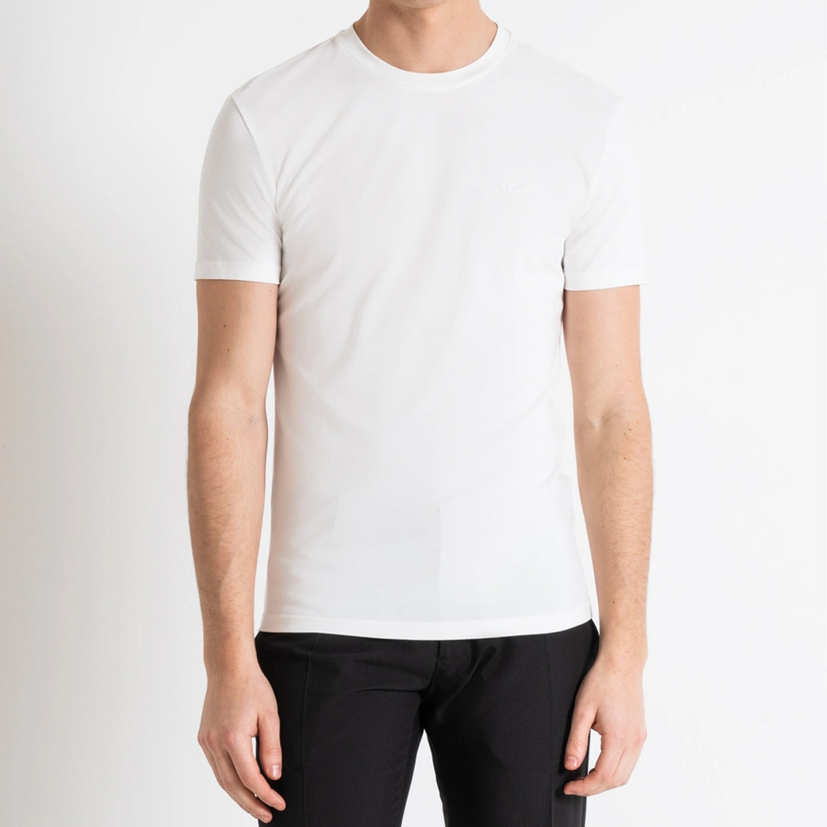 ANTONY MORATO STRETCH PLAIN OFF WHITE T-SHIRT MMKS02324