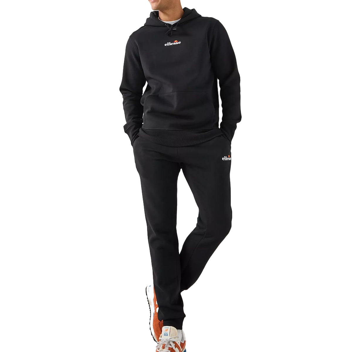 ELLESSE SUCRE 2 BLACK JOG SUIT