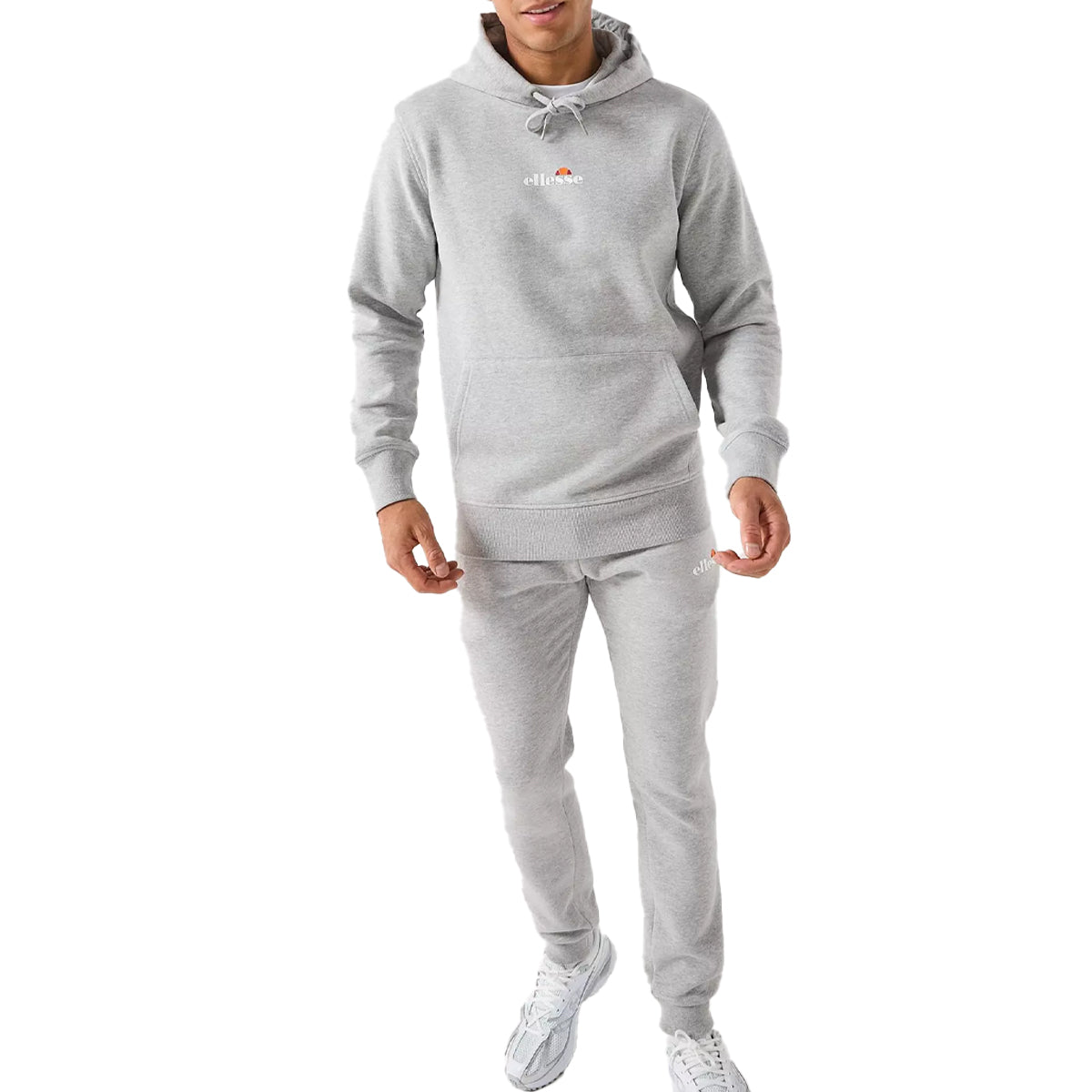 ELLESSE SUCRE 2 GREY MARL JOG SUIT