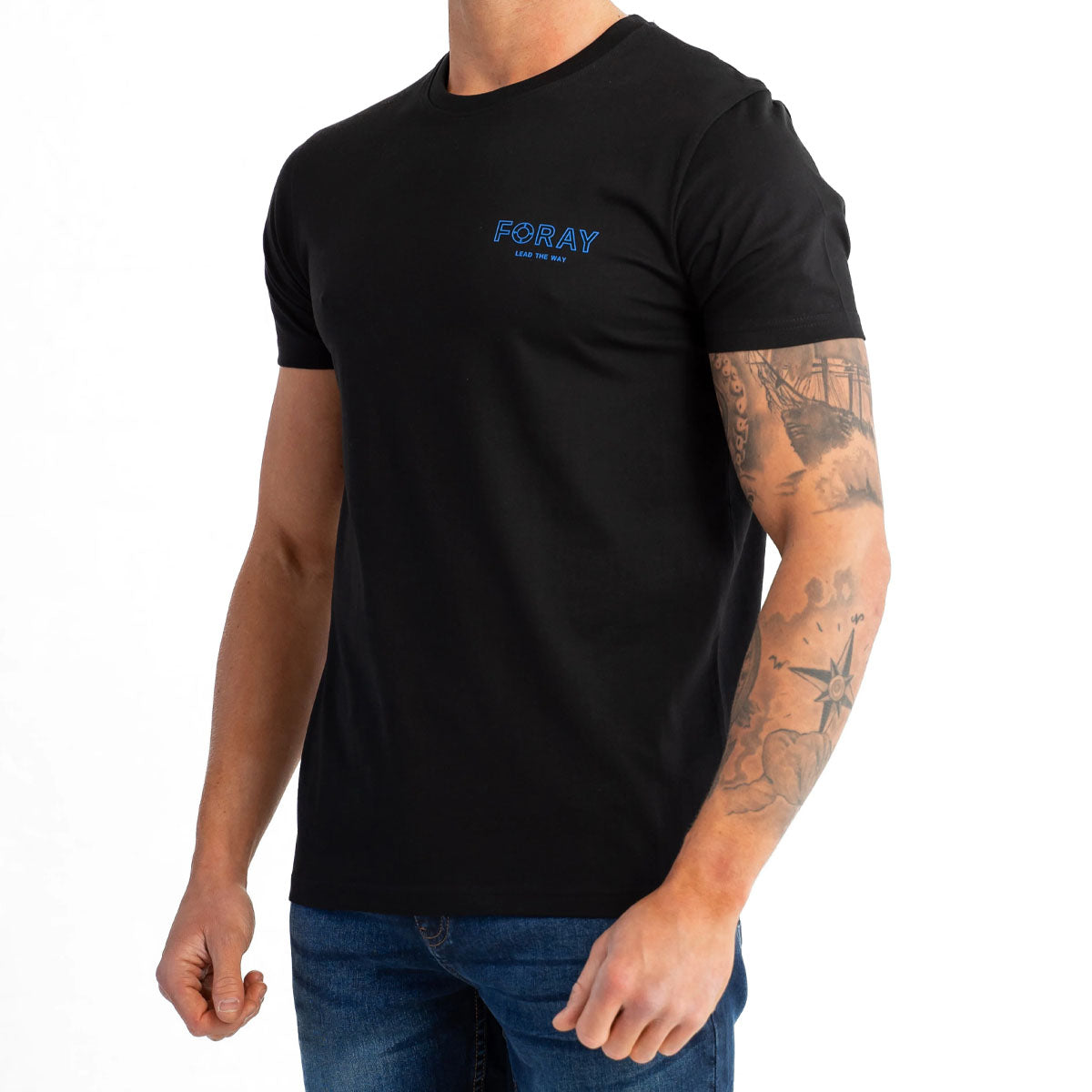 FORAY TARGET BLACK T-SHIRT