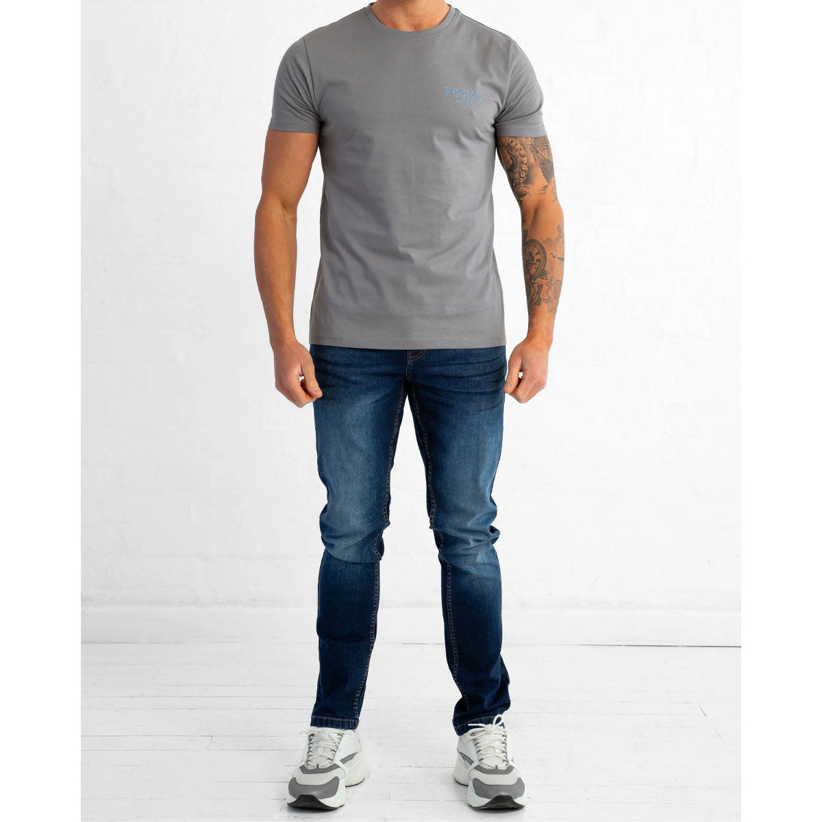 FORAY TARGET GREY T-SHIRT