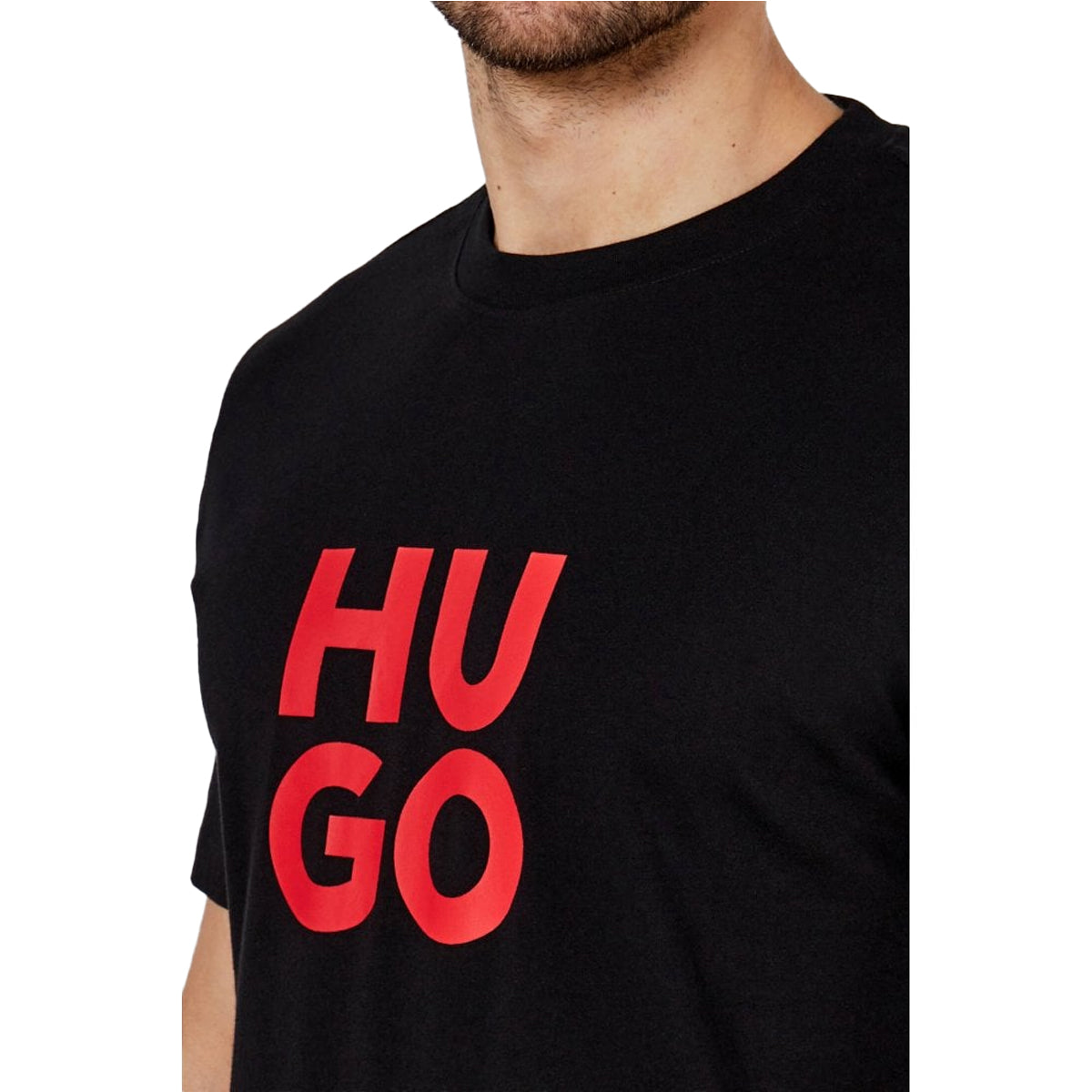 Hugo Daltorip Crew T-Shirt Black 001 50523839