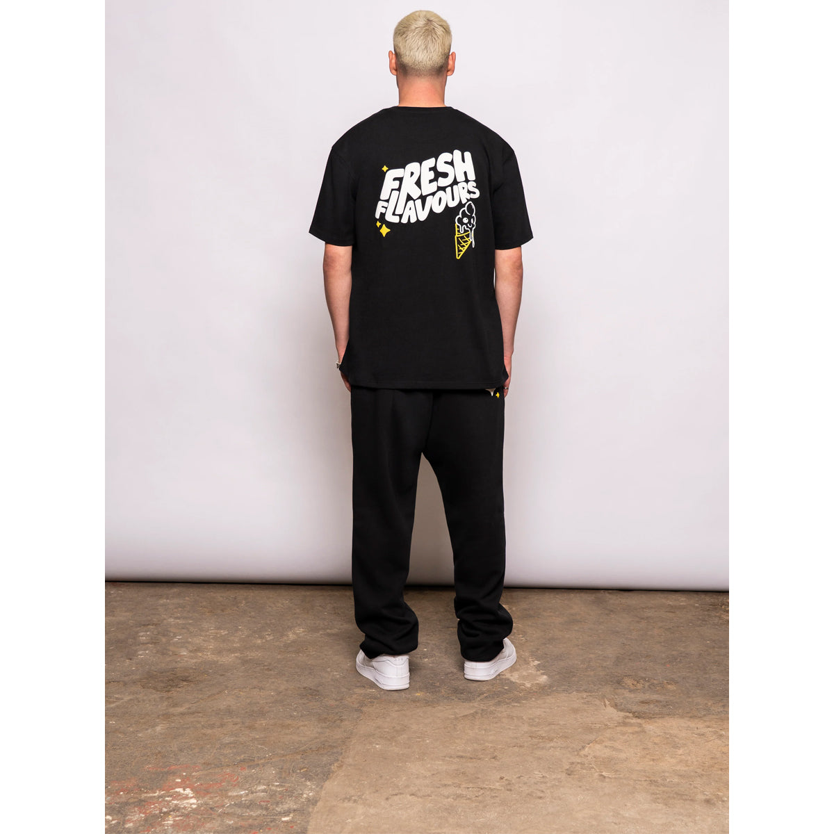 FRESH FLAVOURS BLACK JOGGERS