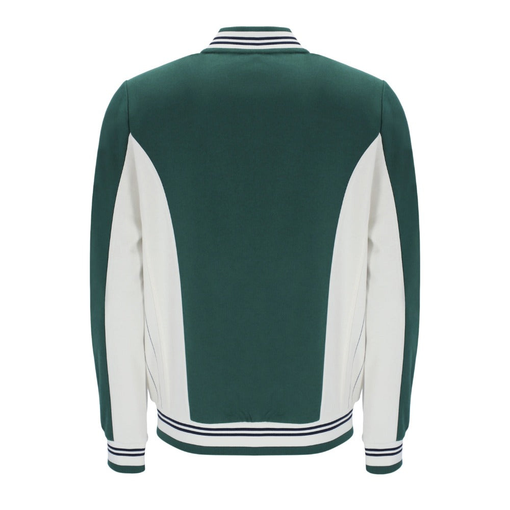 FILA SETTANTA BASEBALL TRACK JACKET PINE NEEDLE/GARDENIA/BLACK