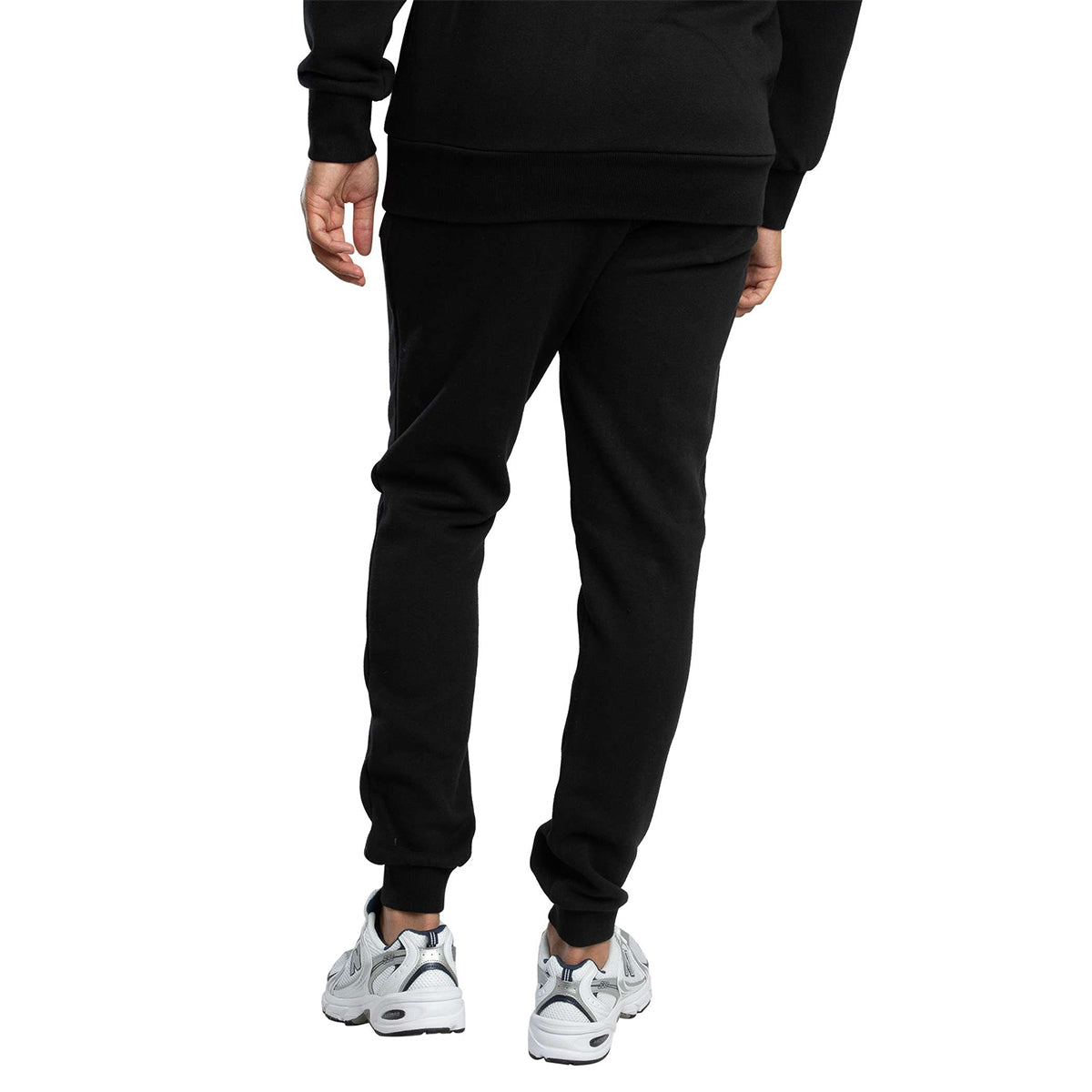 TRACCOTA OVERHEAD HOODED TRACKSUIT BLACK