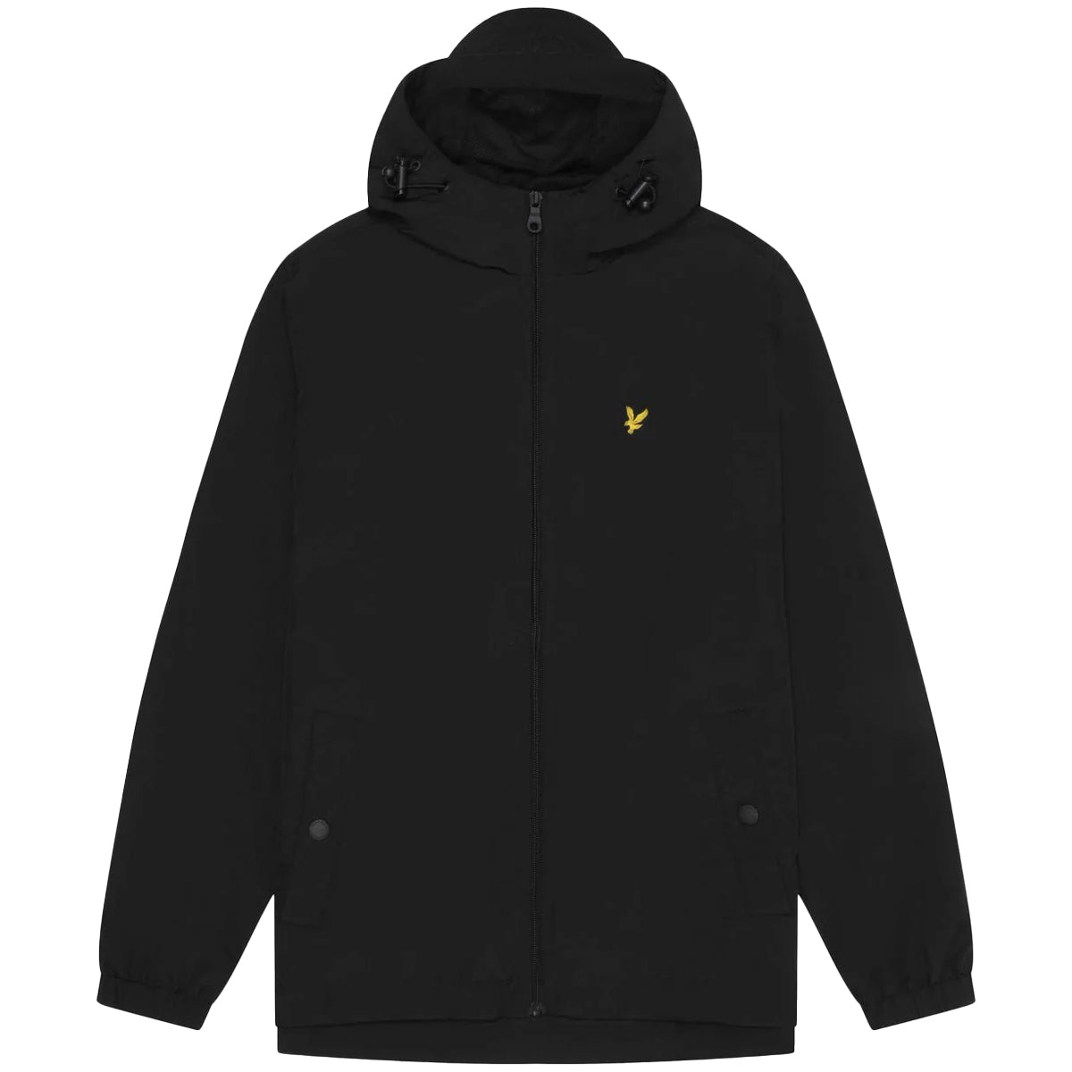 LYLE & SCOTT ZIP THROUGH HOODED JACKET JK464V JET BLACK