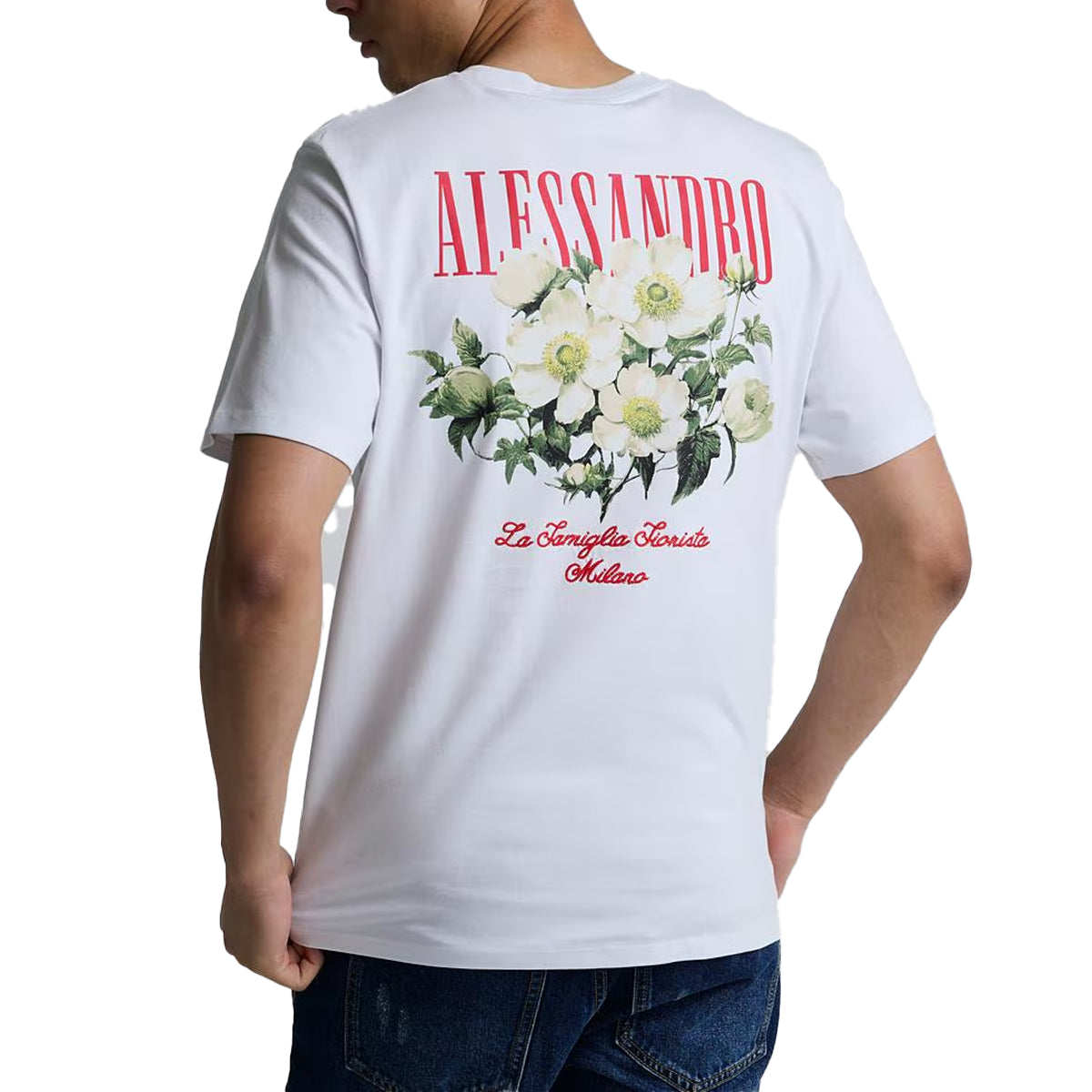 ALESSANDRO ZAVETTI PENTOLO T-SHIRT WHITE