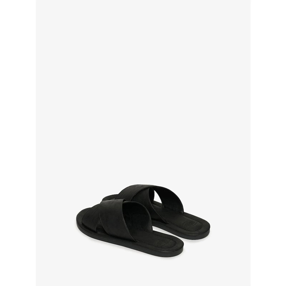 SUPERDRY VINTAGE CROSS STRAP SLIDE BLACK 02A MF310286A