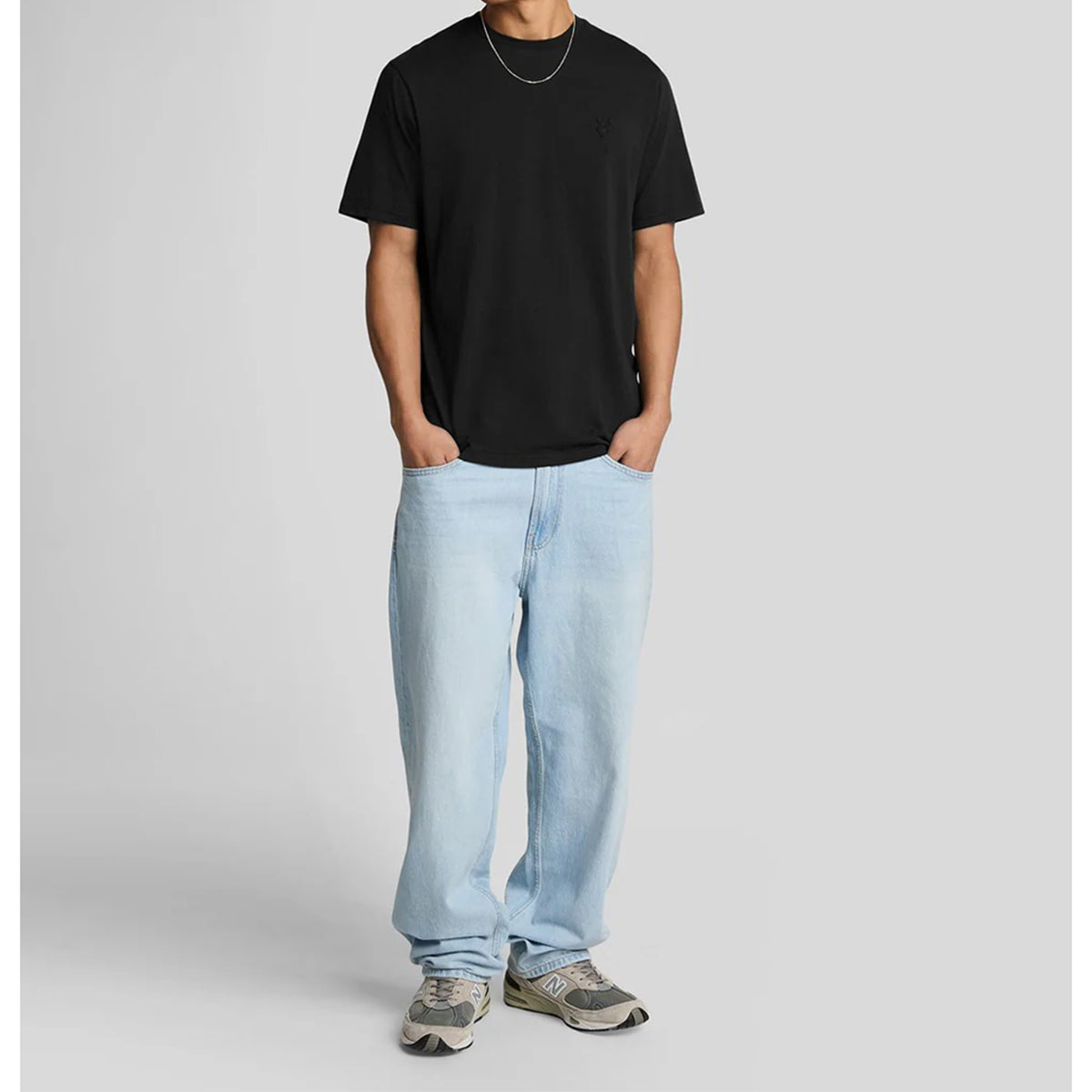 LYLE & SCOTT SUPERFINE T-SHIRT TS2255TONT JET BLACK