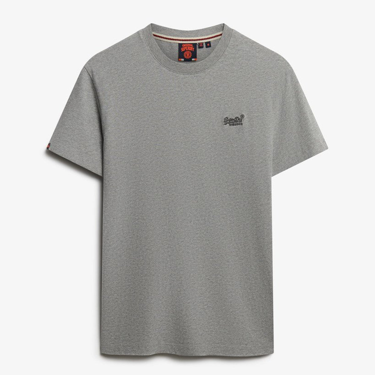 SUPERDRY ESSENTIAL LOGO EMB T-SHIRT GREY MARL I1B