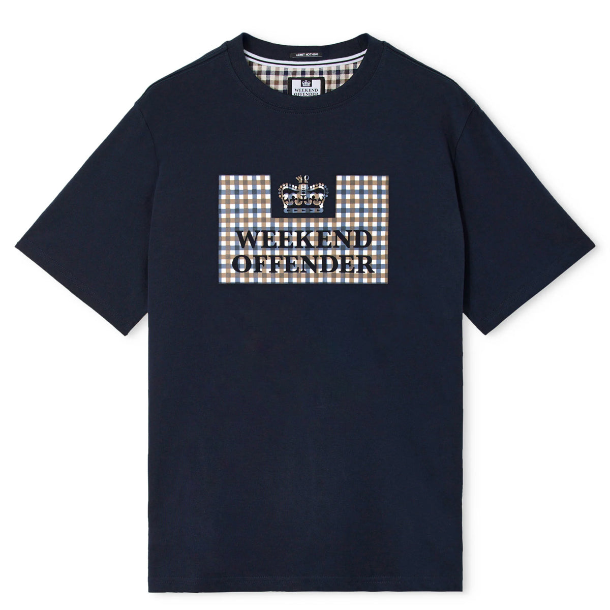 WEEKEND OFFENDER SHEVCHENKO T-SHIRT NAVY