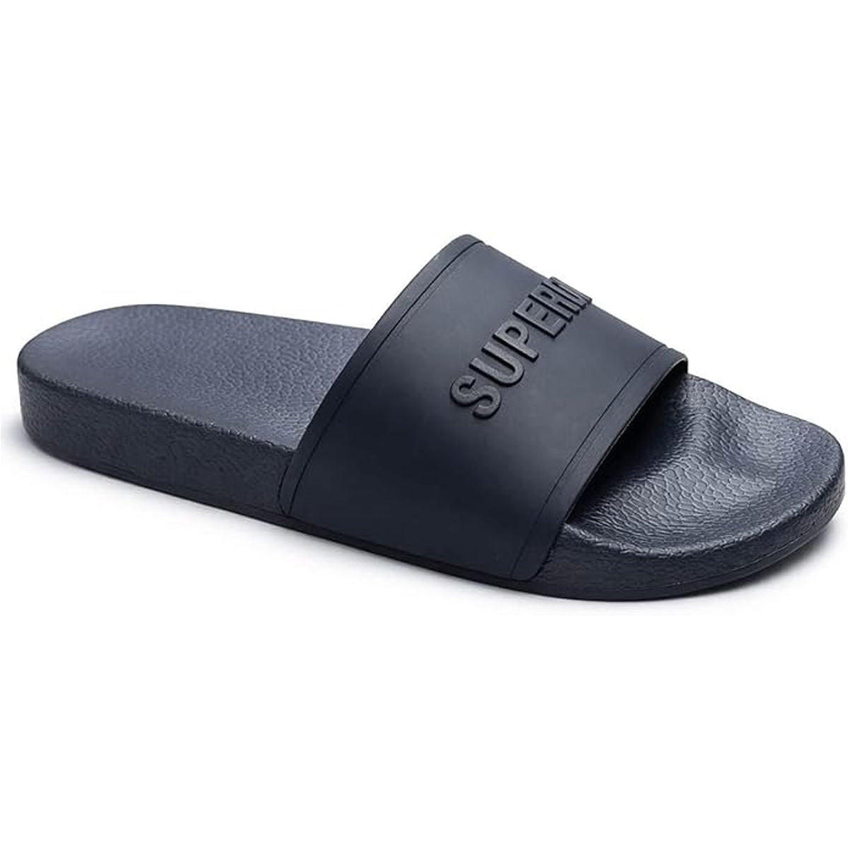 SUPERDRY PREMIUM GRAPHIC POOL SLIDE NAVY 98T MF310292A