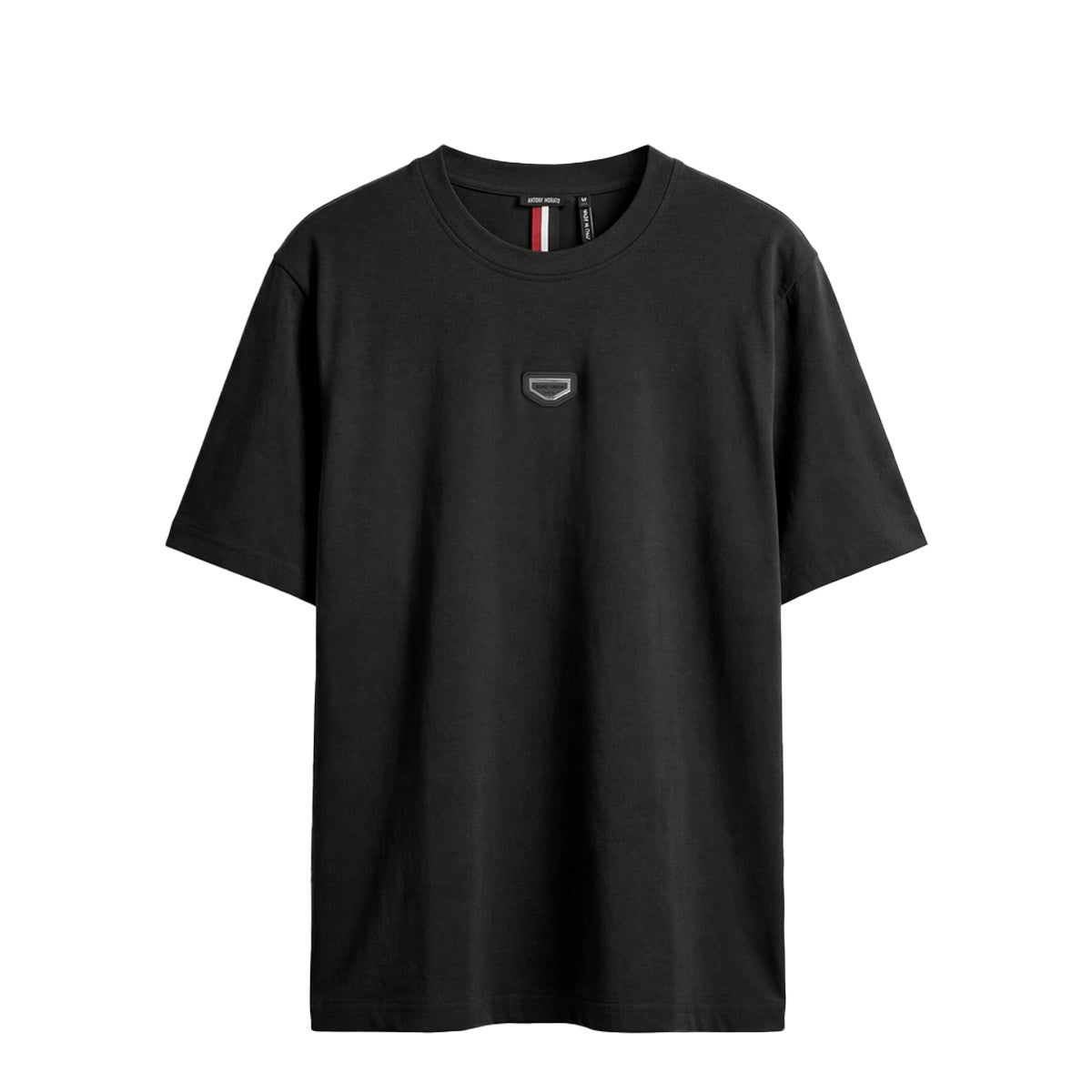 ANTONY MORATO JERSEY BADGE T-SHIRT BLACK MMKS02612