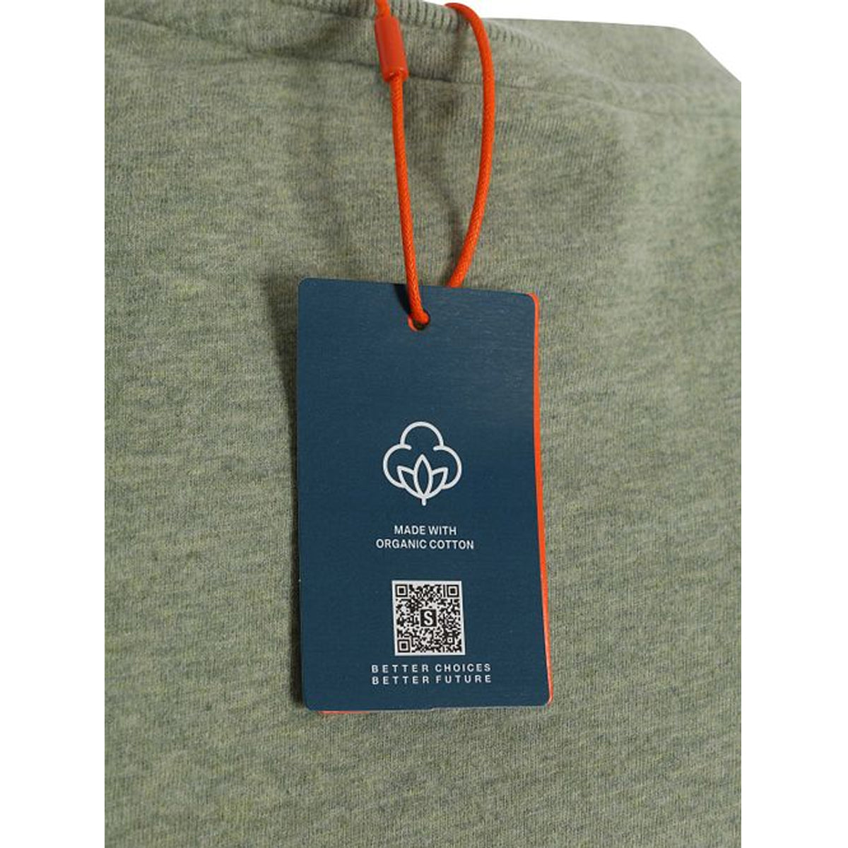 SUPERDRY ESSENTIAL LOGO EMB T-SHIRT SAGE GREEN J7W