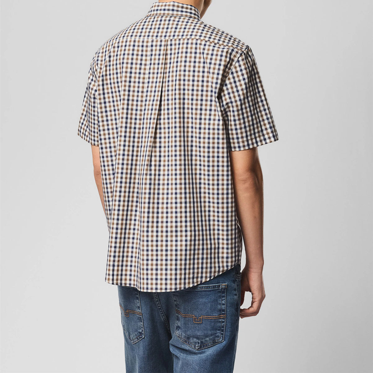 WEEKEND OFFENDER JOYCE MID HOUSE CHECK S/S SHIRT