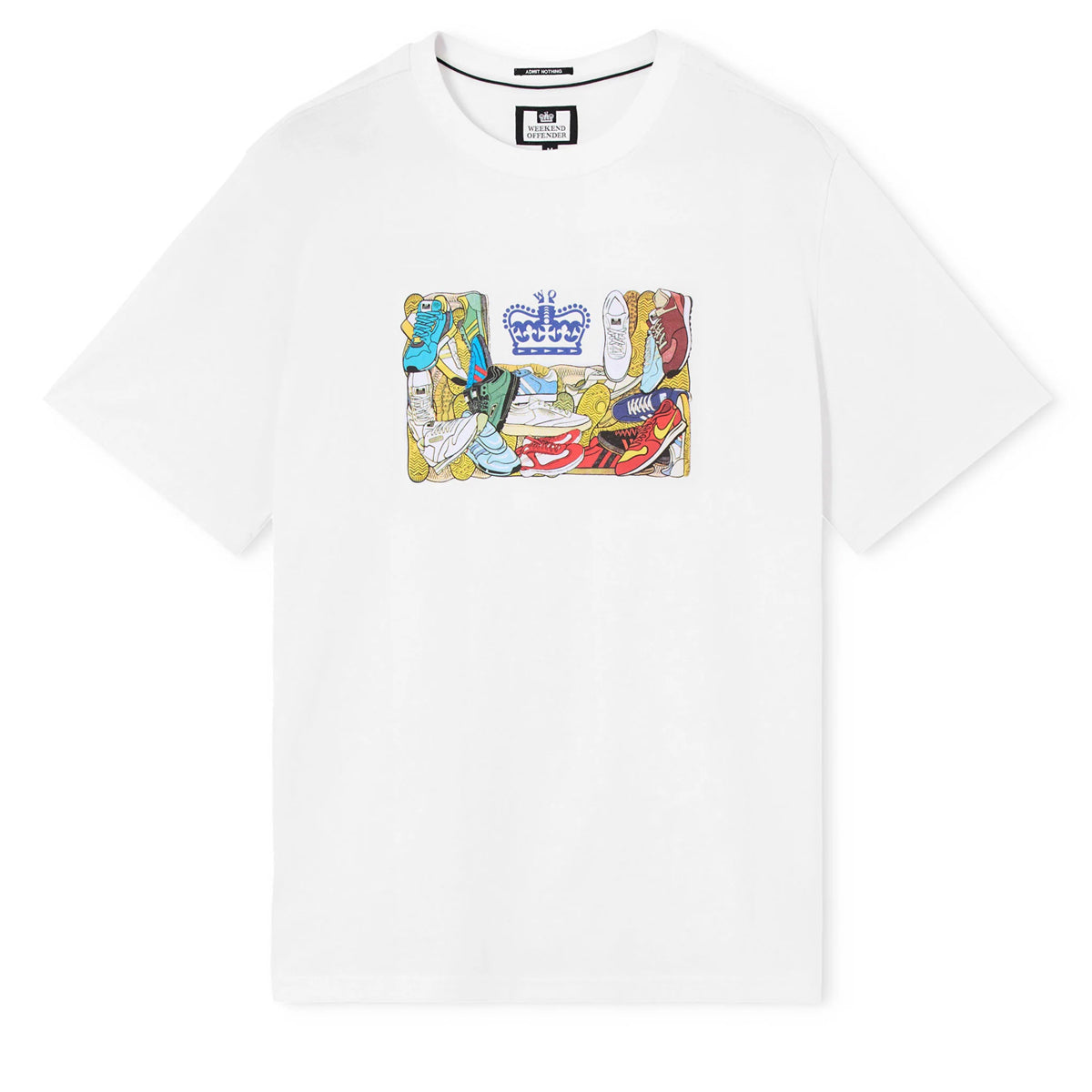 WEEKEND OFFENDER D'ARBLAY T-SHIRT WHITE