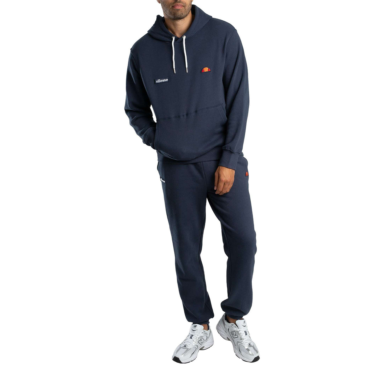 TRACCOTA OVERHEAD HOODED TRACKSUIT NAVY