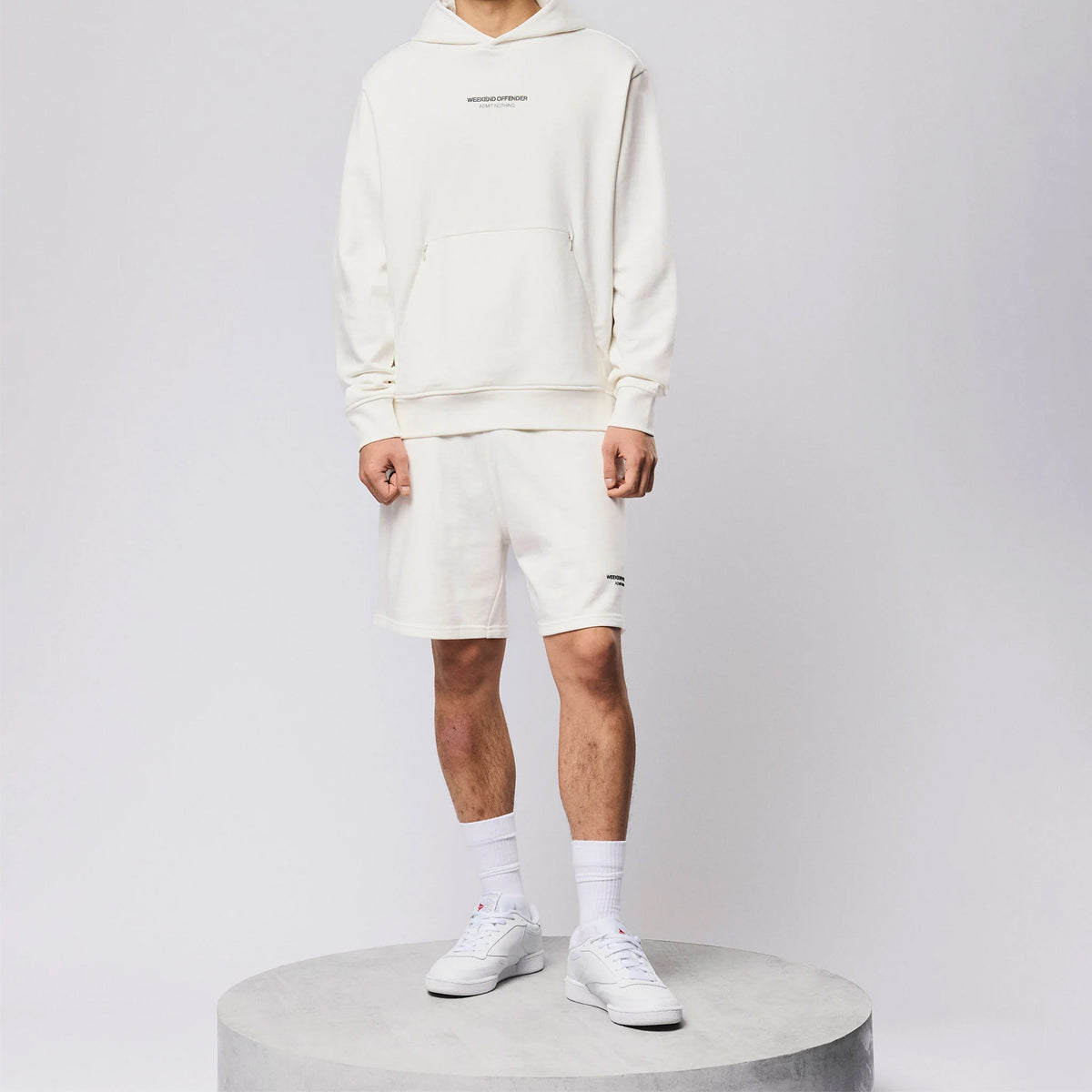 WEEKEND OFFENDER MYTROS SHORTS GHOST/BLACK FOREST