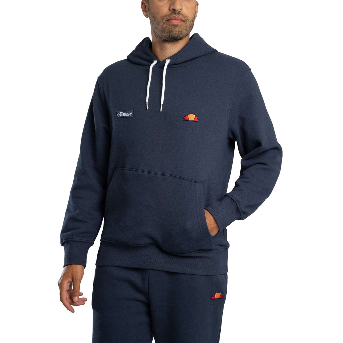 TRACCOTA OVERHEAD HOODED TRACKSUIT NAVY