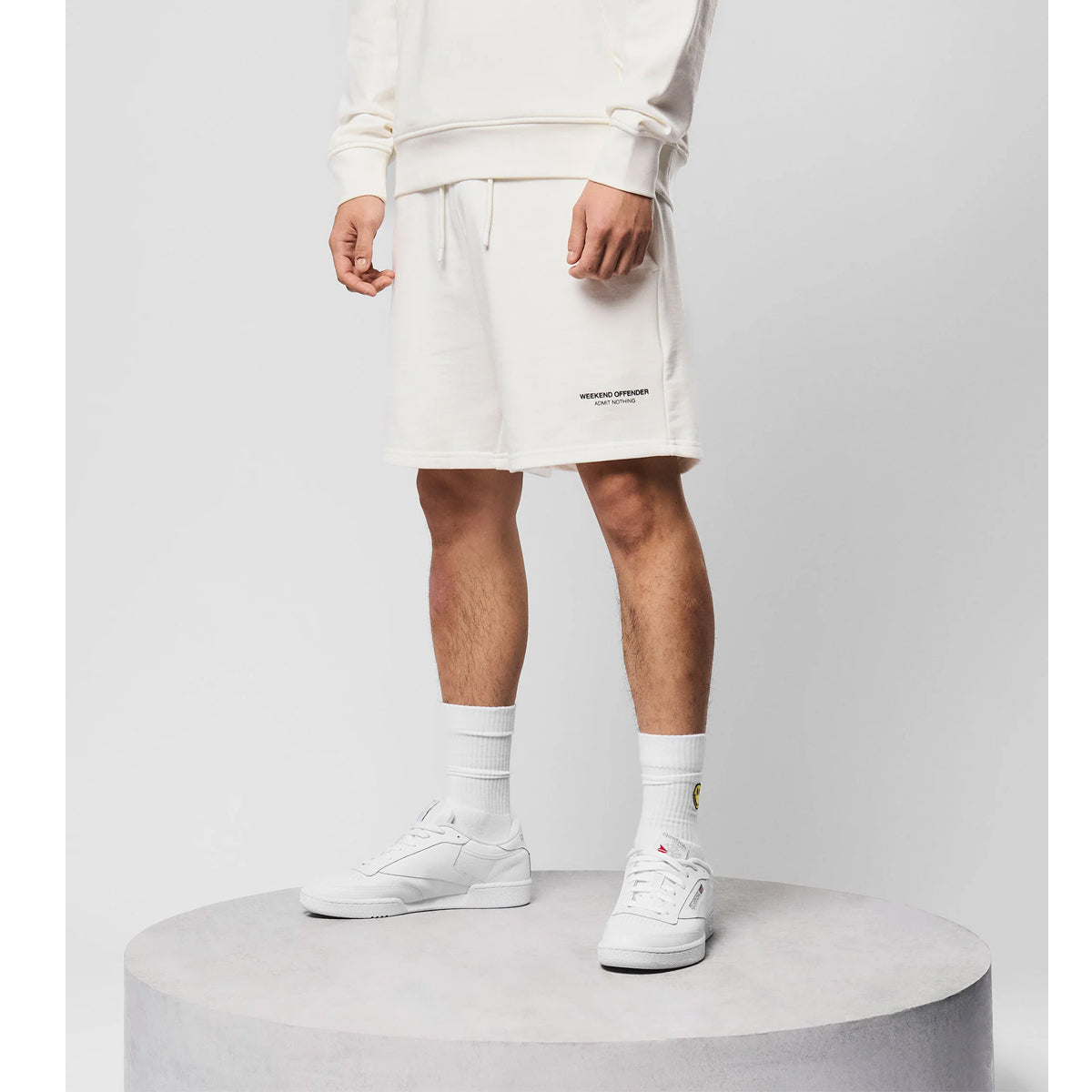 WEEKEND OFFENDER MYTROS SHORTS GHOST/BLACK FOREST